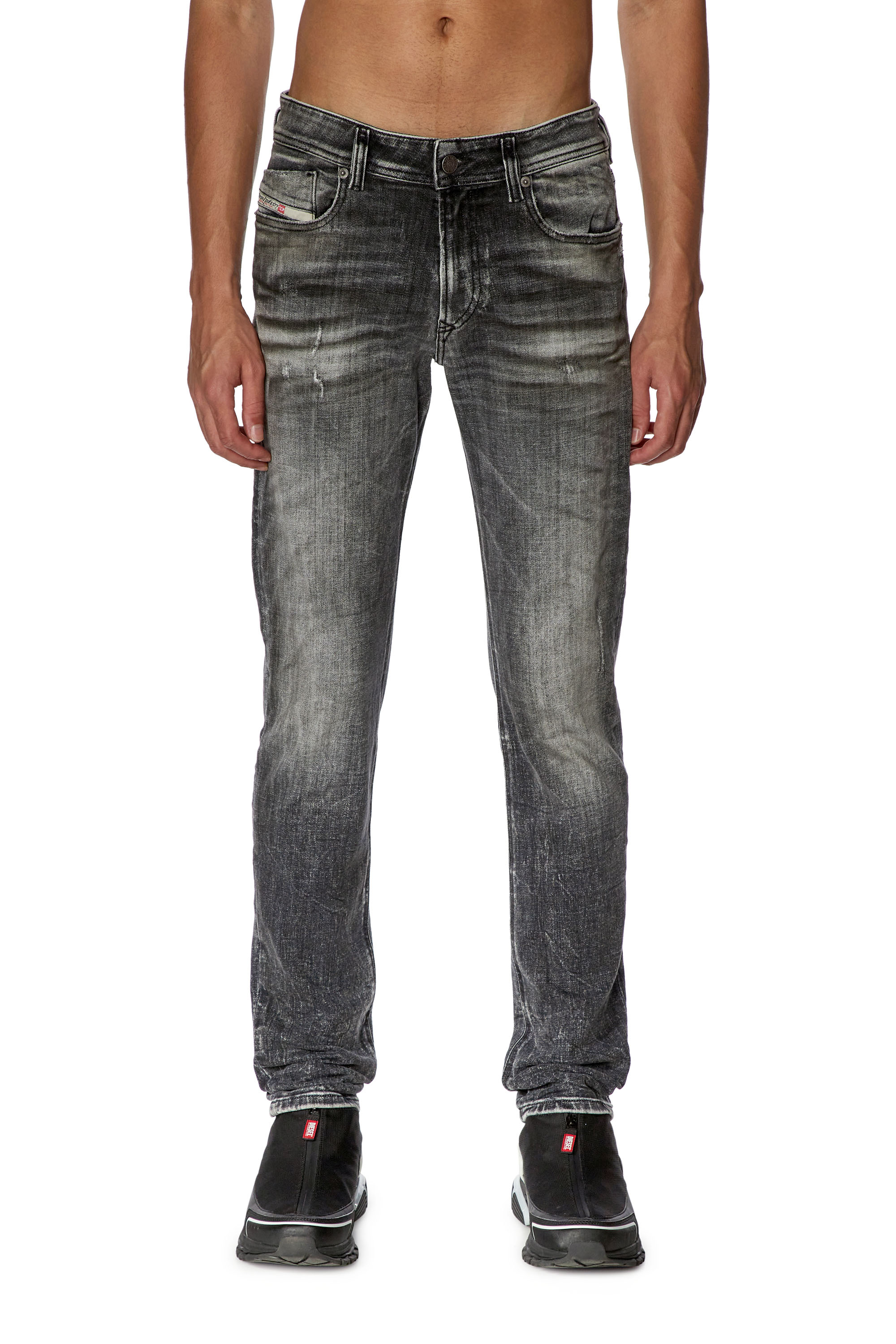 Diesel - Skinny Jeans 1979 Sleenker 09G86, ブラック/ダークグレー - Image 2