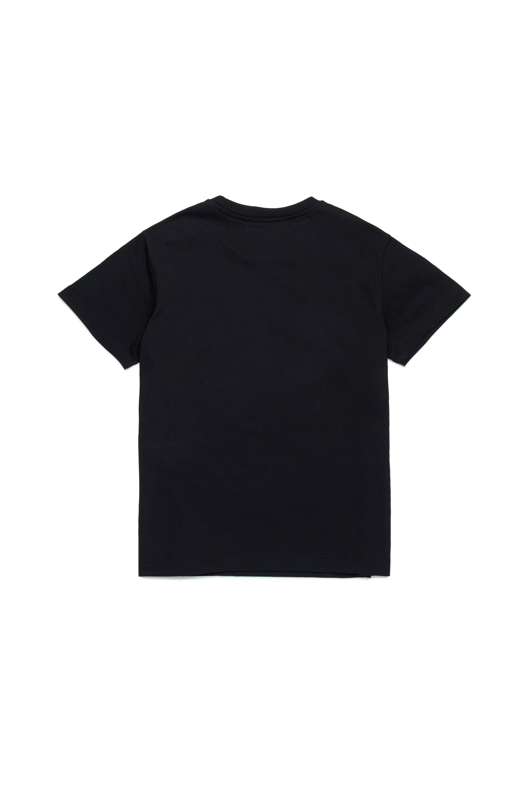 Diesel - TDIEGORL6, Male's T-shirt with smudged logo in ブラック - 2
