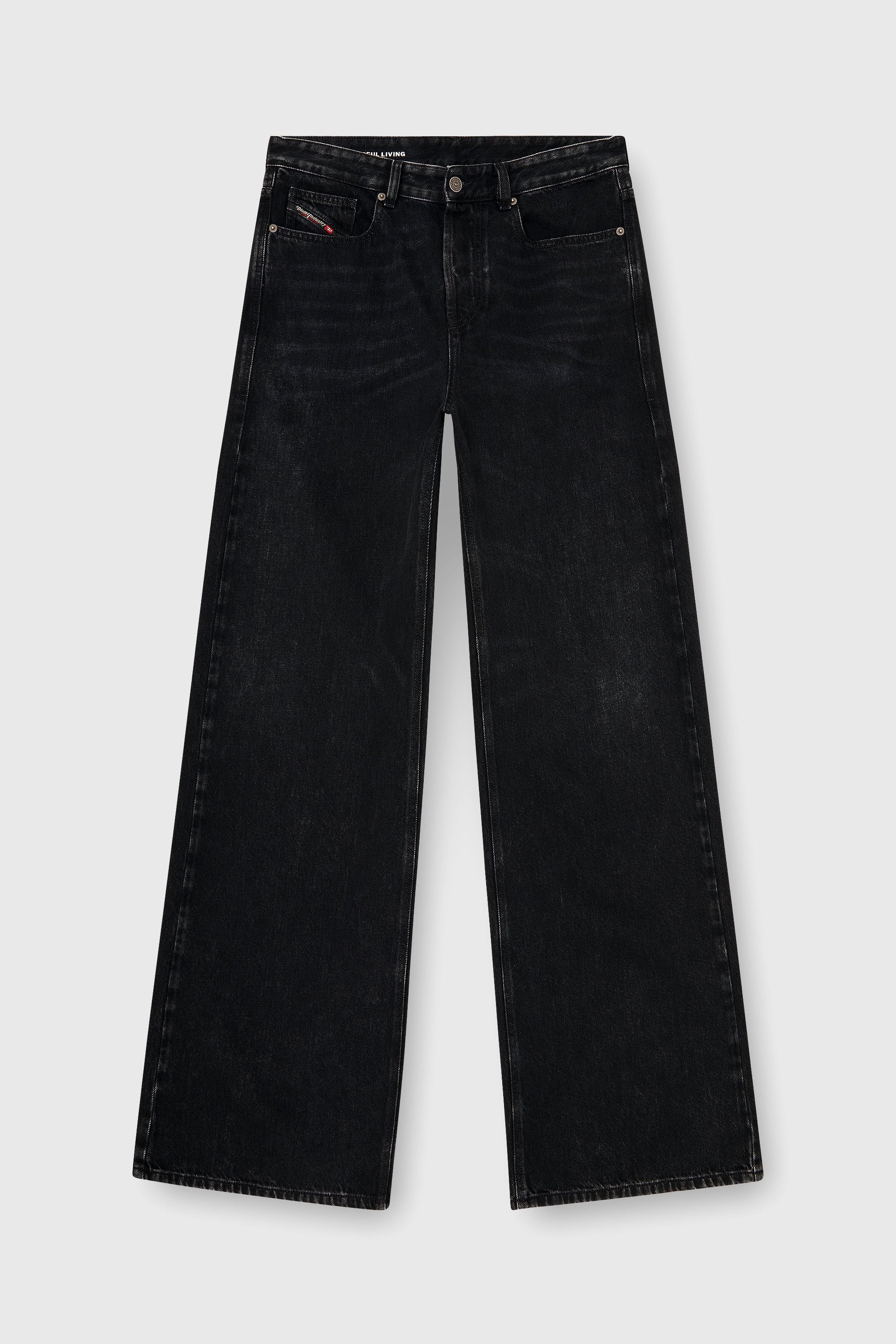 Diesel - Male's Relaxed Jeans D-Rise 09P09, ブラック/ダークグレー - 2
