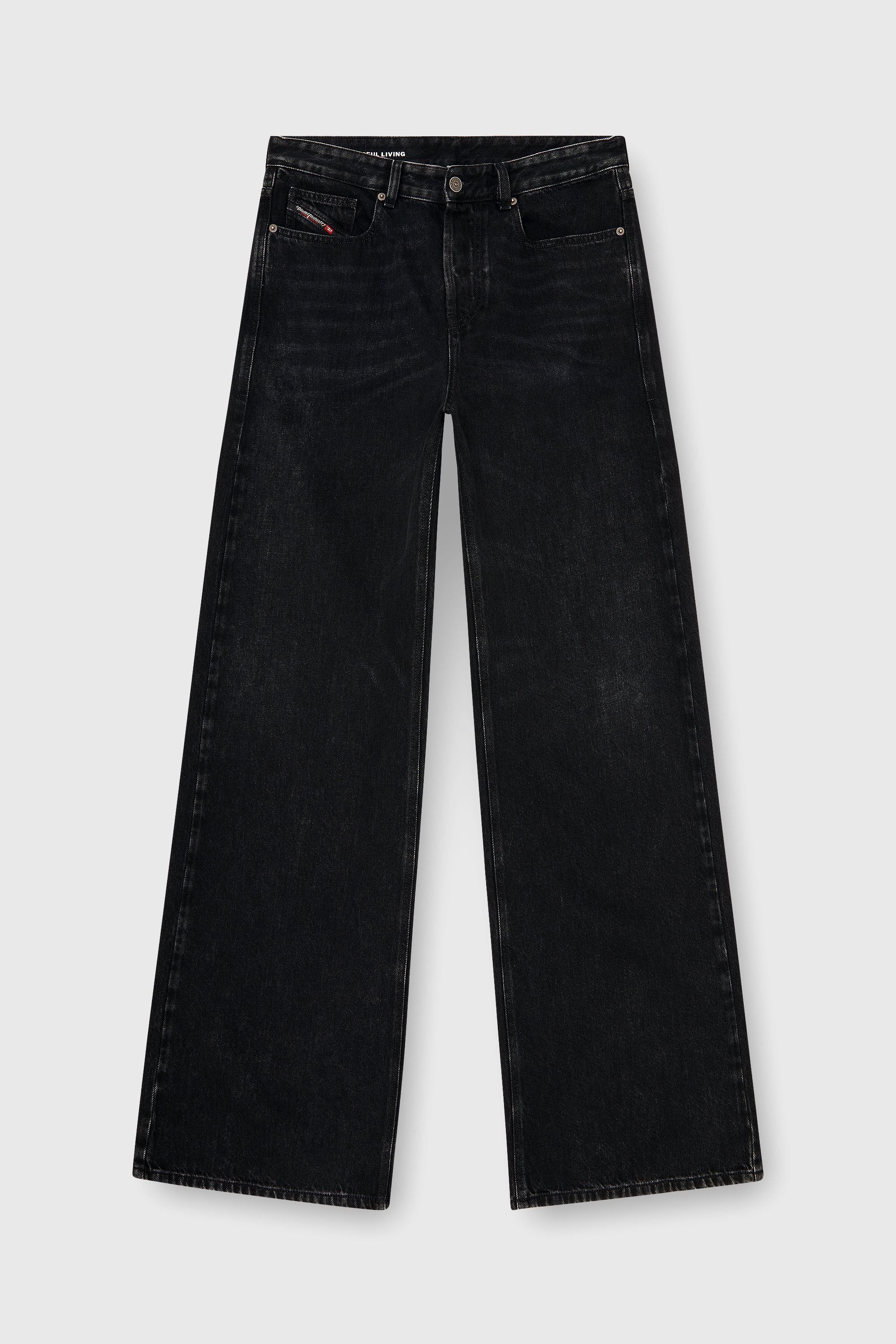 Diesel - Male's Relaxed Jeans D-Rise 09P09, ブラック/ダークグレー - 2