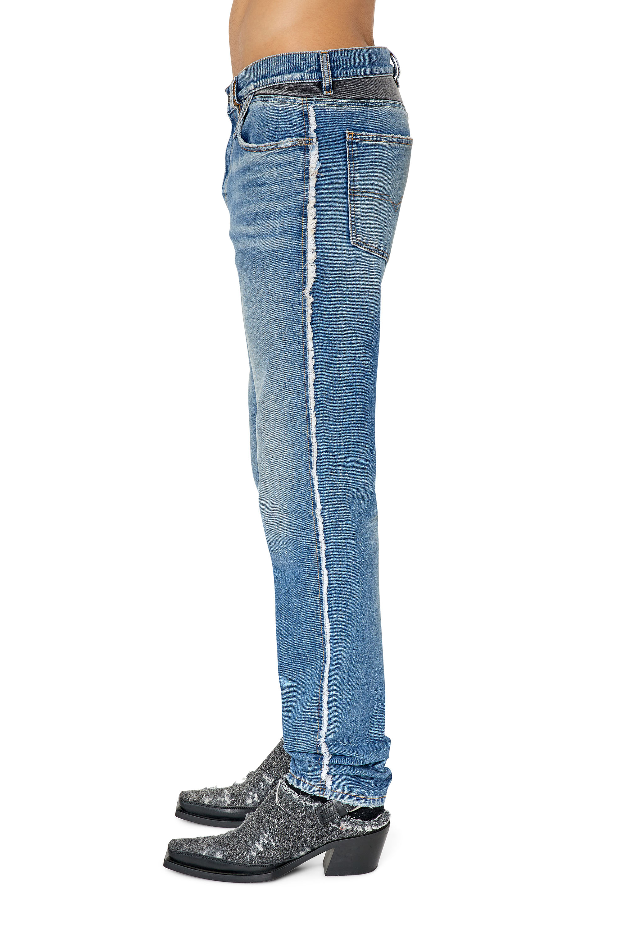 Diesel - Straight Jeans 1995 D-Sark 09F20, ミディアムブルー - Image 4