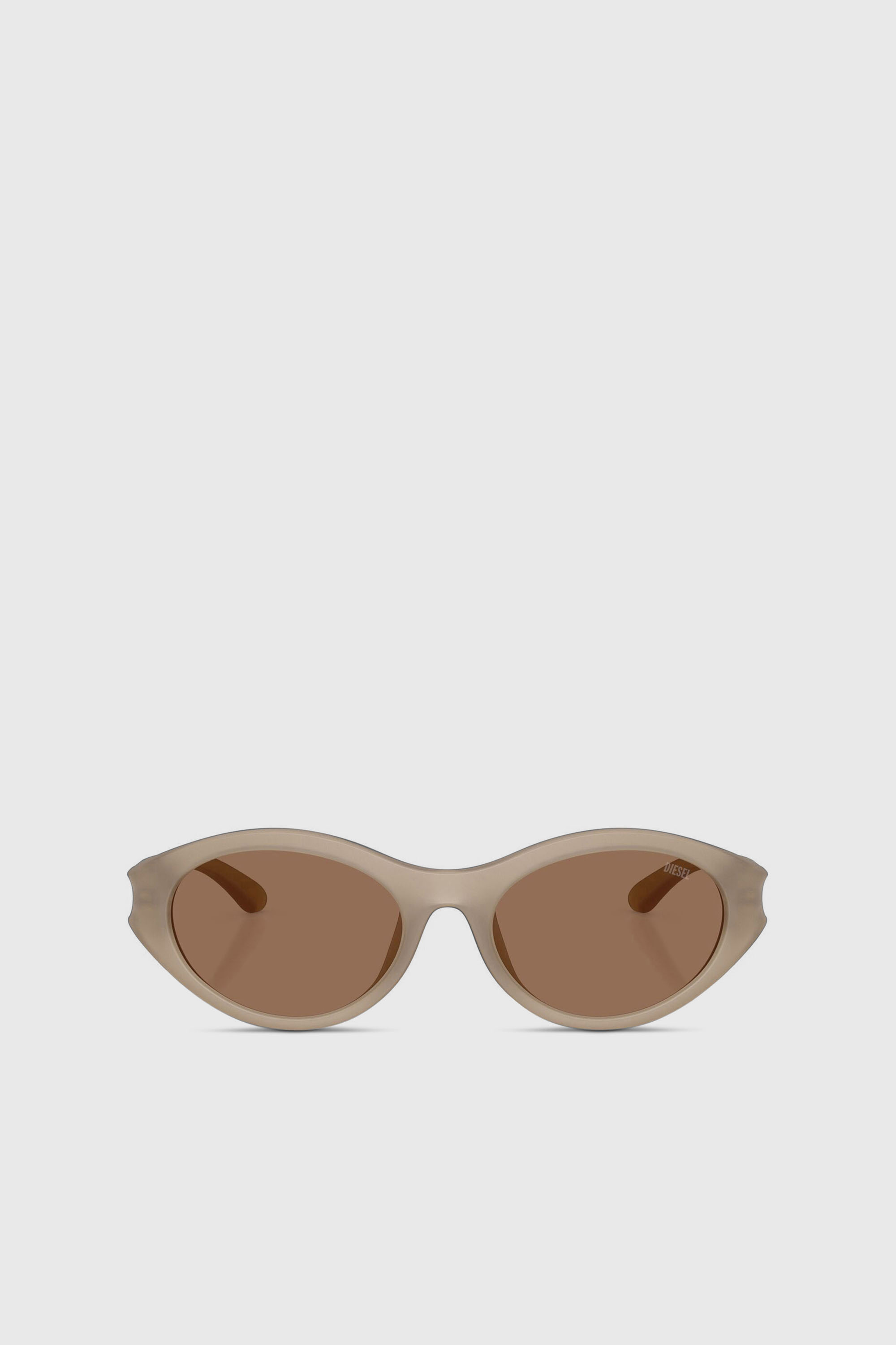 Diesel - 0DL3005U, Unisex's Oval sunglasses in ベージュ - 1