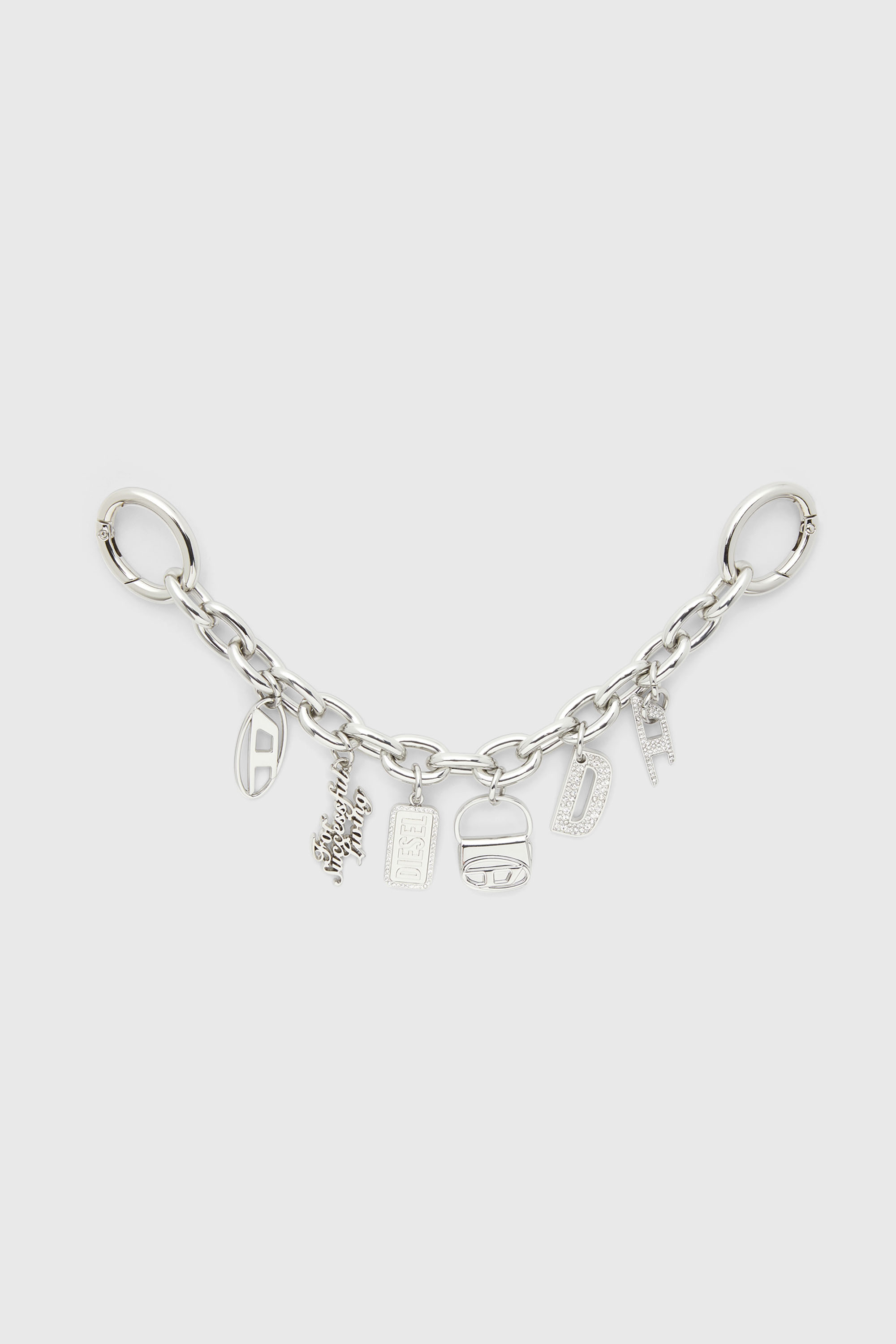 Diesel - CHAIN-D S, Female's Charm detachable chain in シルバー - 1