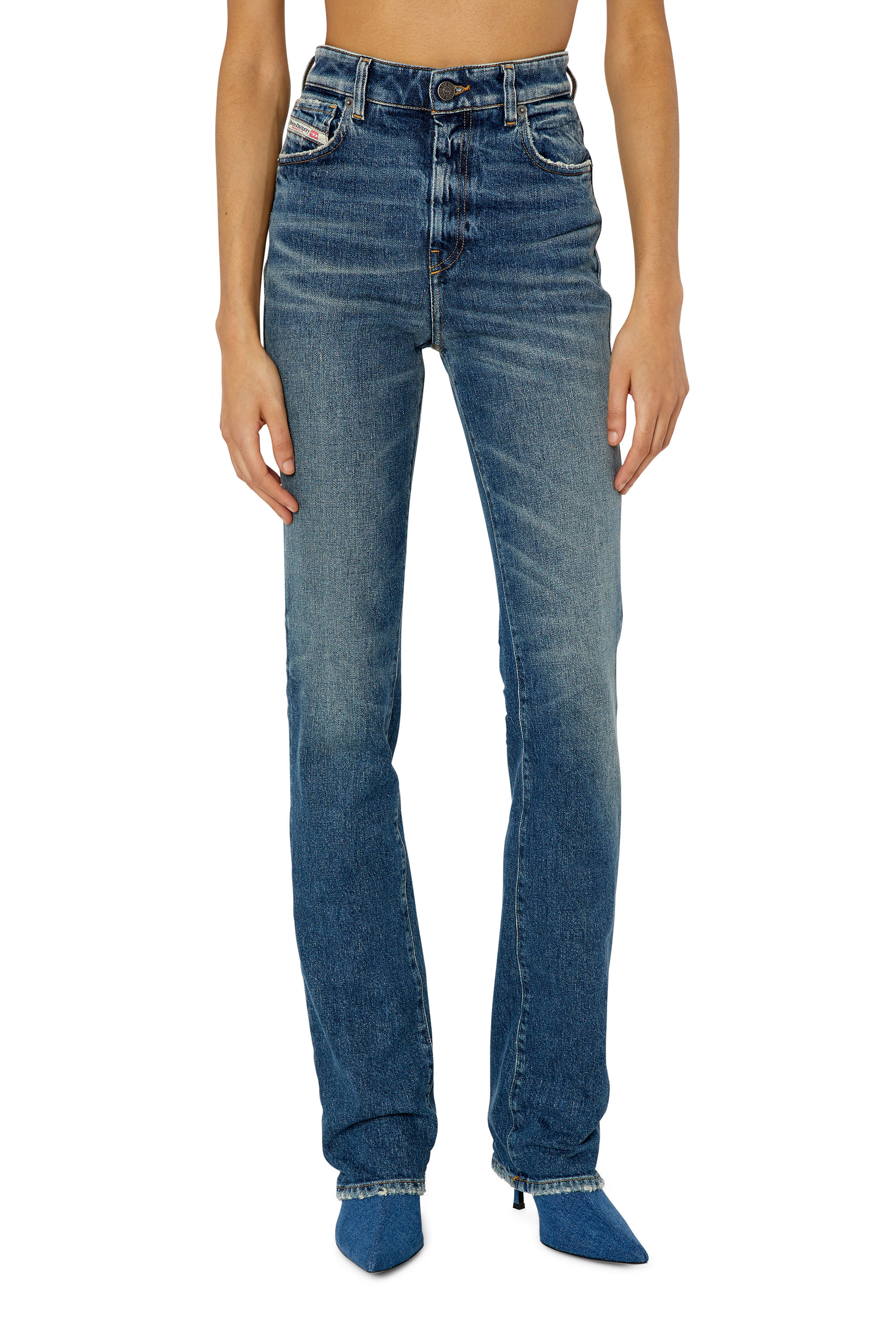 Diesel - Bootcut and Flare Jeans 2003 D-Escription 007L1, ミディアムブルー - Image 1