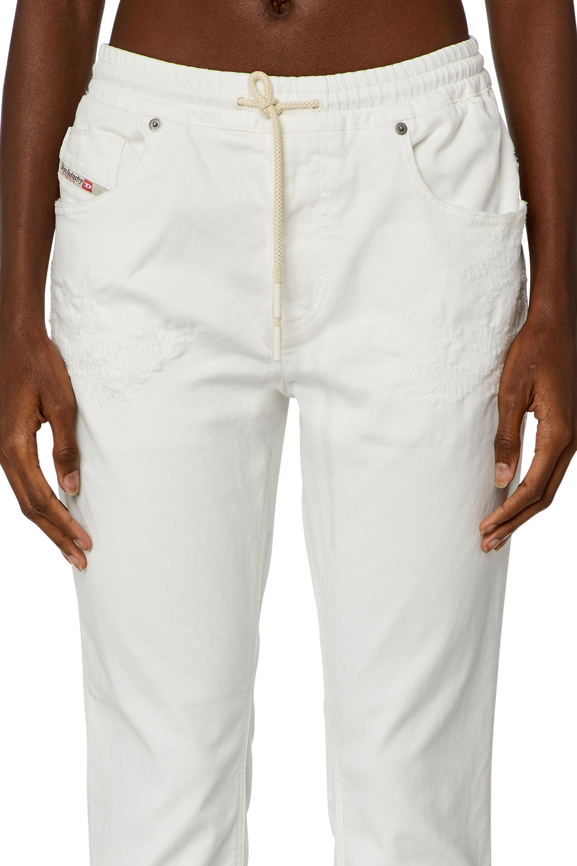 Regular 2031 D-Krailey Joggjeans® 068HV, ホワイト Diesel - Female's Regular 2031 D-Krailey Joggjeans® 068HV, ホワイト - 5