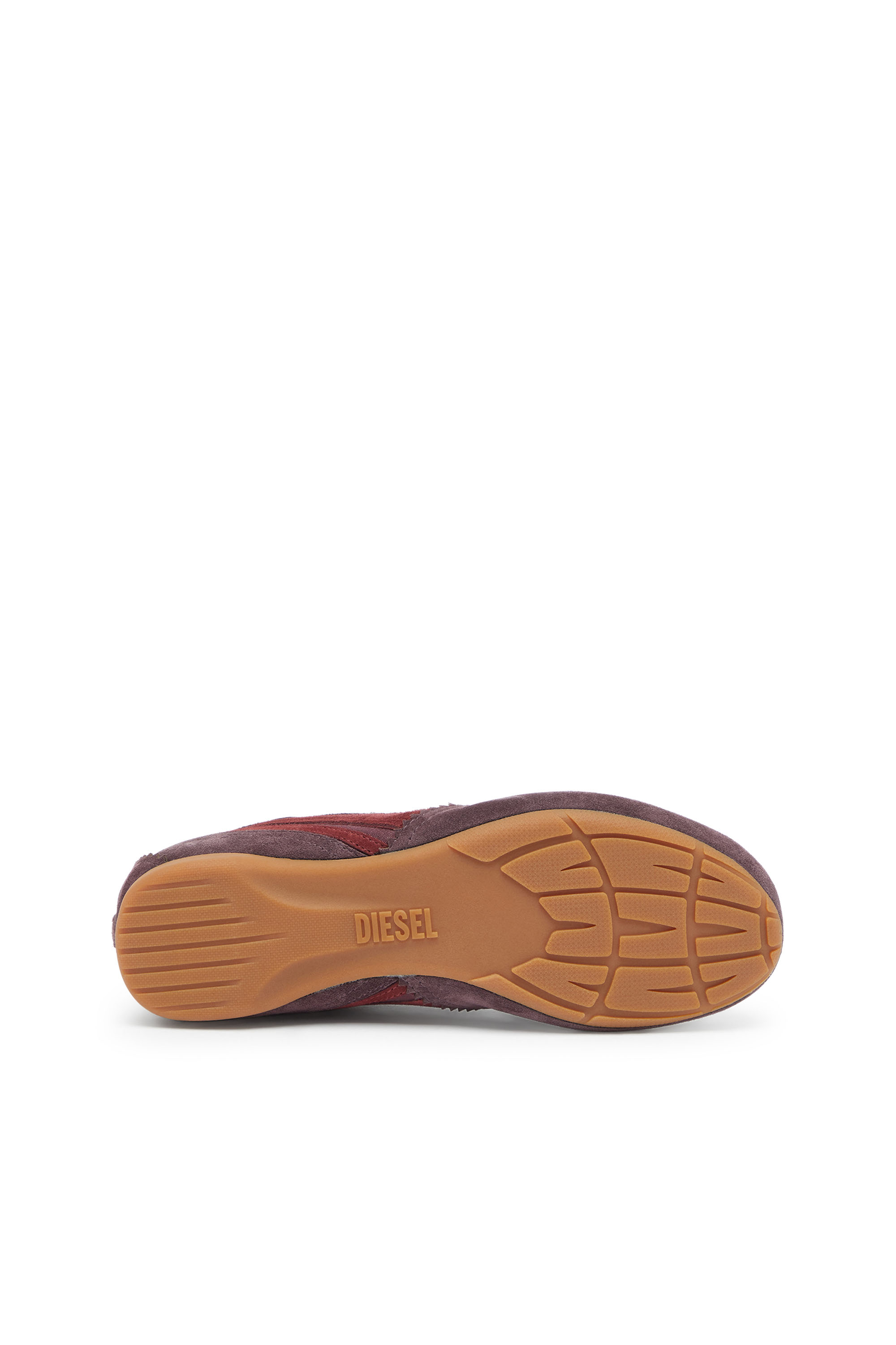 Diesel - D-MILE LOW II W, Female's ローカットスニーカー in バーガンディー - 4