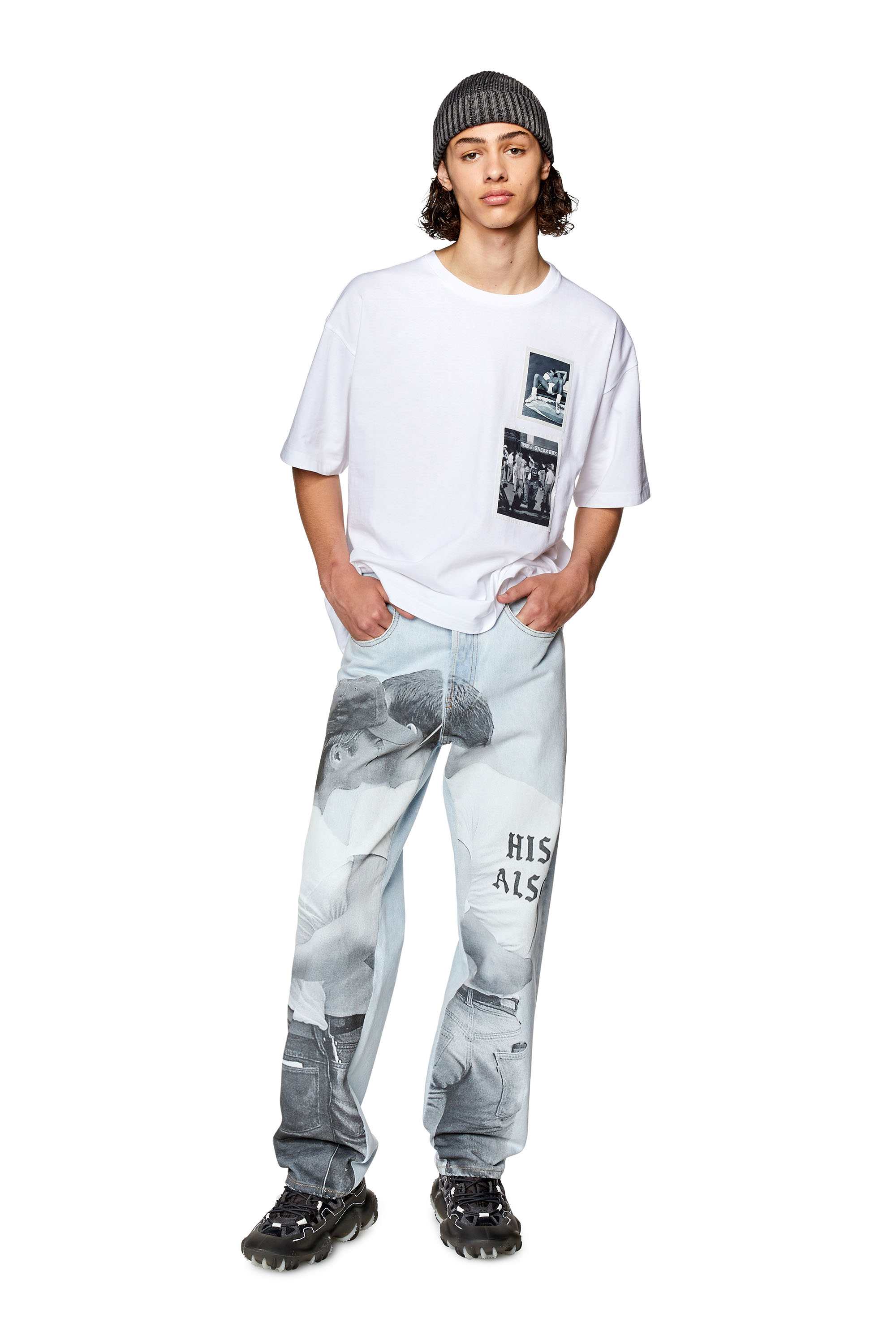 Diesel - PR-T-NLABEL-23B, ホワイト - Image 5