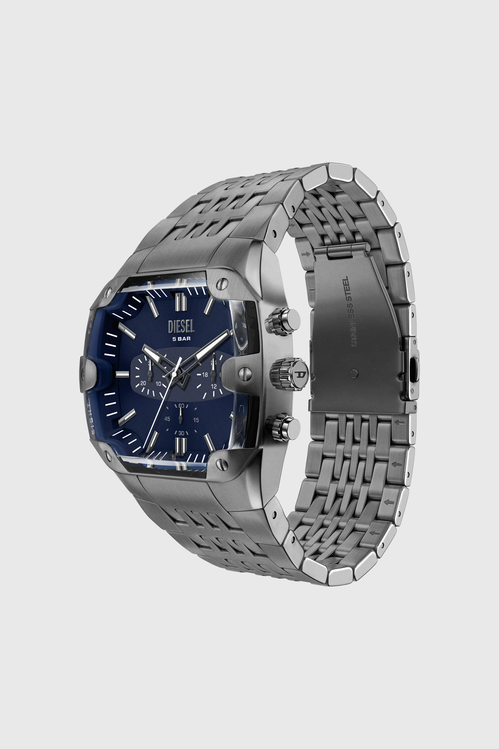 Diesel - DZ4717 WATCH, Male's 時計 in ダークグレー - 7