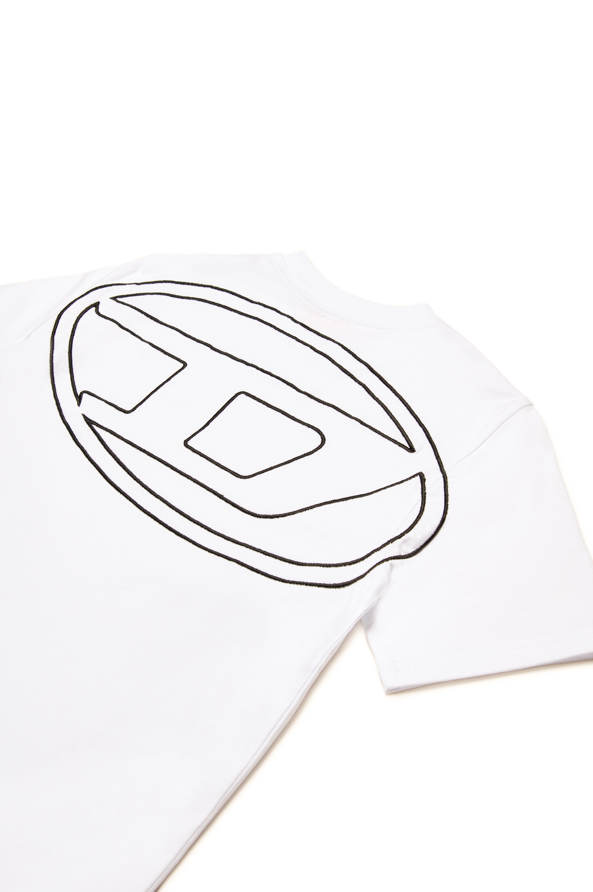 Diesel - TBOGGYMEGOVALD OVER, Male's Tシャツ in ホワイト - 4