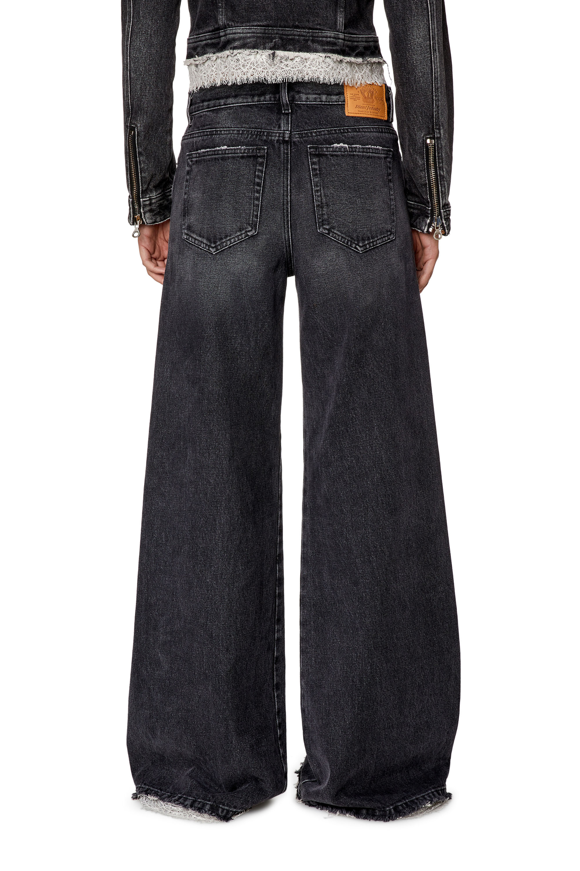 Diesel - Bootcut and Flare Jeans 1978 D-Akemi 007S2, ブラック/ダークグレー - Image 2