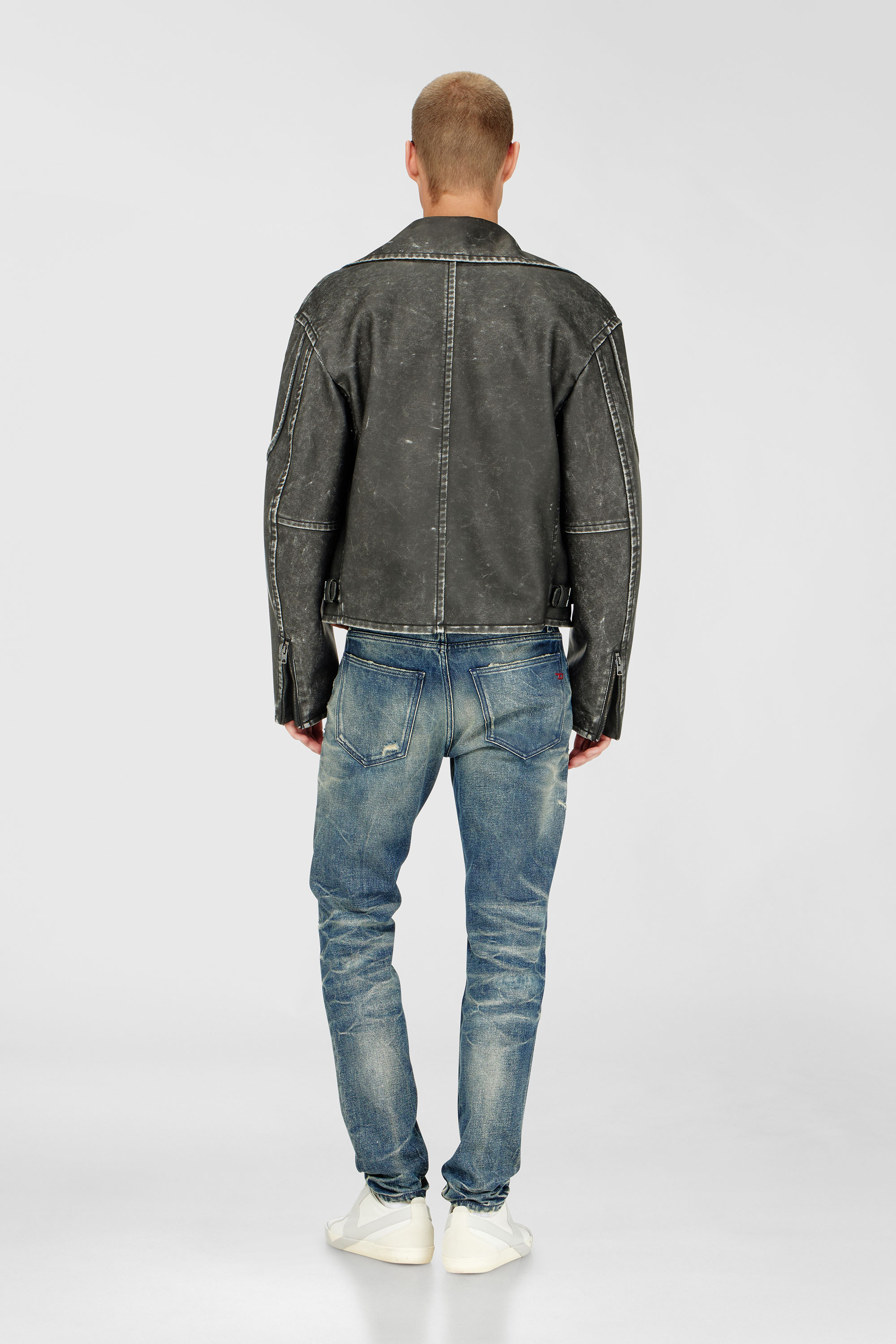 Diesel - Male's Slim Jeans 2019 D-Strukt 09P36, ミディアムブルー - 3
