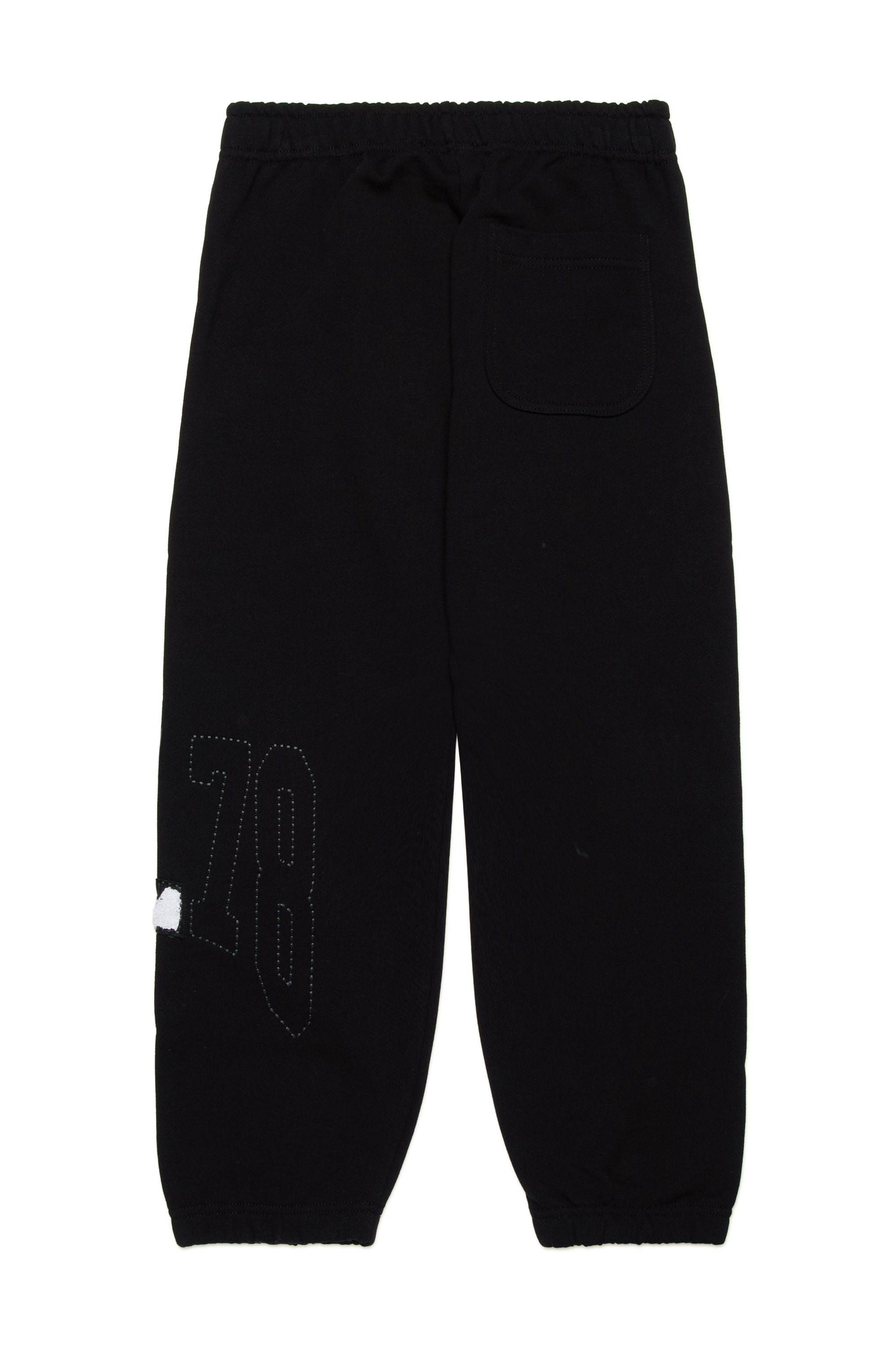 Diesel - PMARCHI, Male's Sweatpants with collegiate-style logo in ブラック - 3