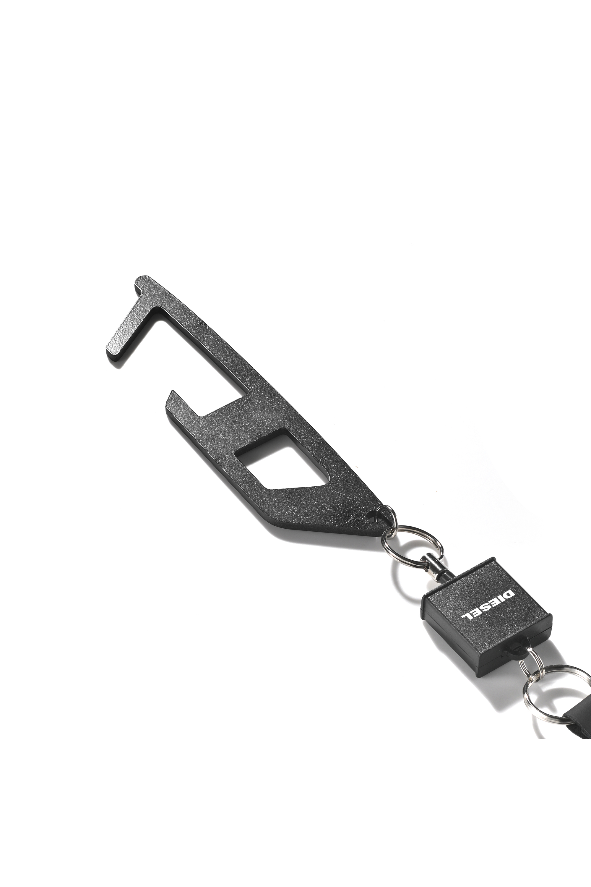 Diesel - REEL KEYCHAIN＆HOOK, Unisex's REEL KEYCHAIN＆HOOK in ブラック - 3