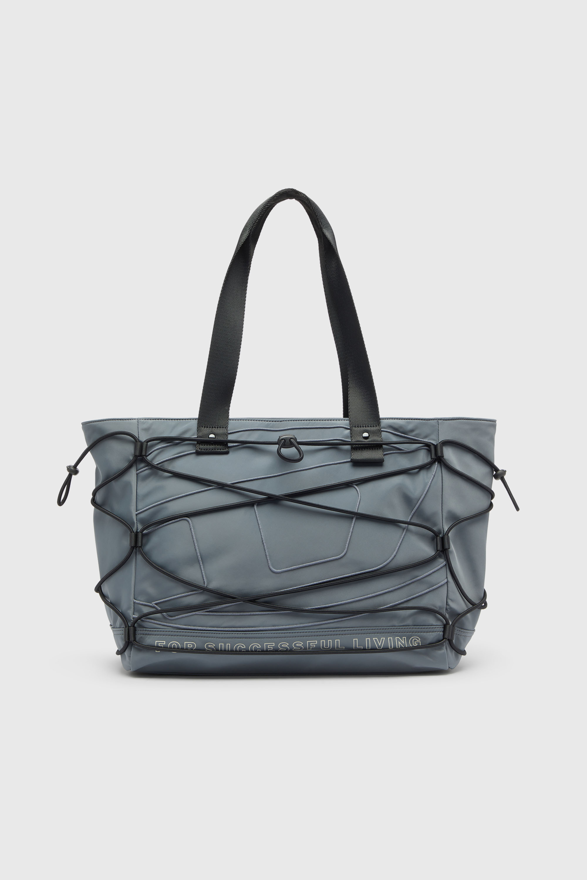 Diesel - TECH-D TOTE M X, Unisex's トートバッグ in グレー - 2