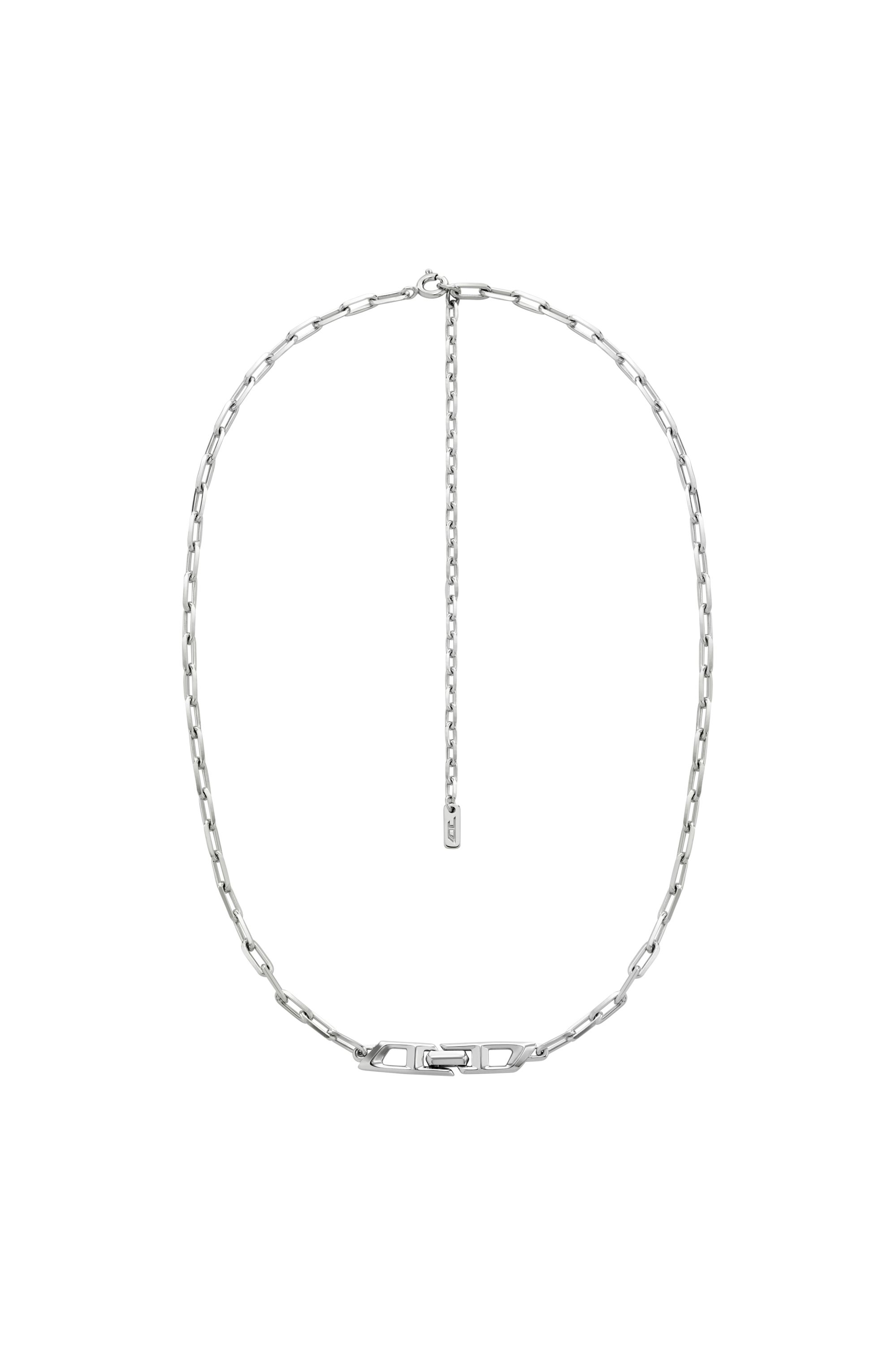 Diesel - DL1364040 STERLING SILVER JEWEL, Unisex's ネックレス in シルバー - 1