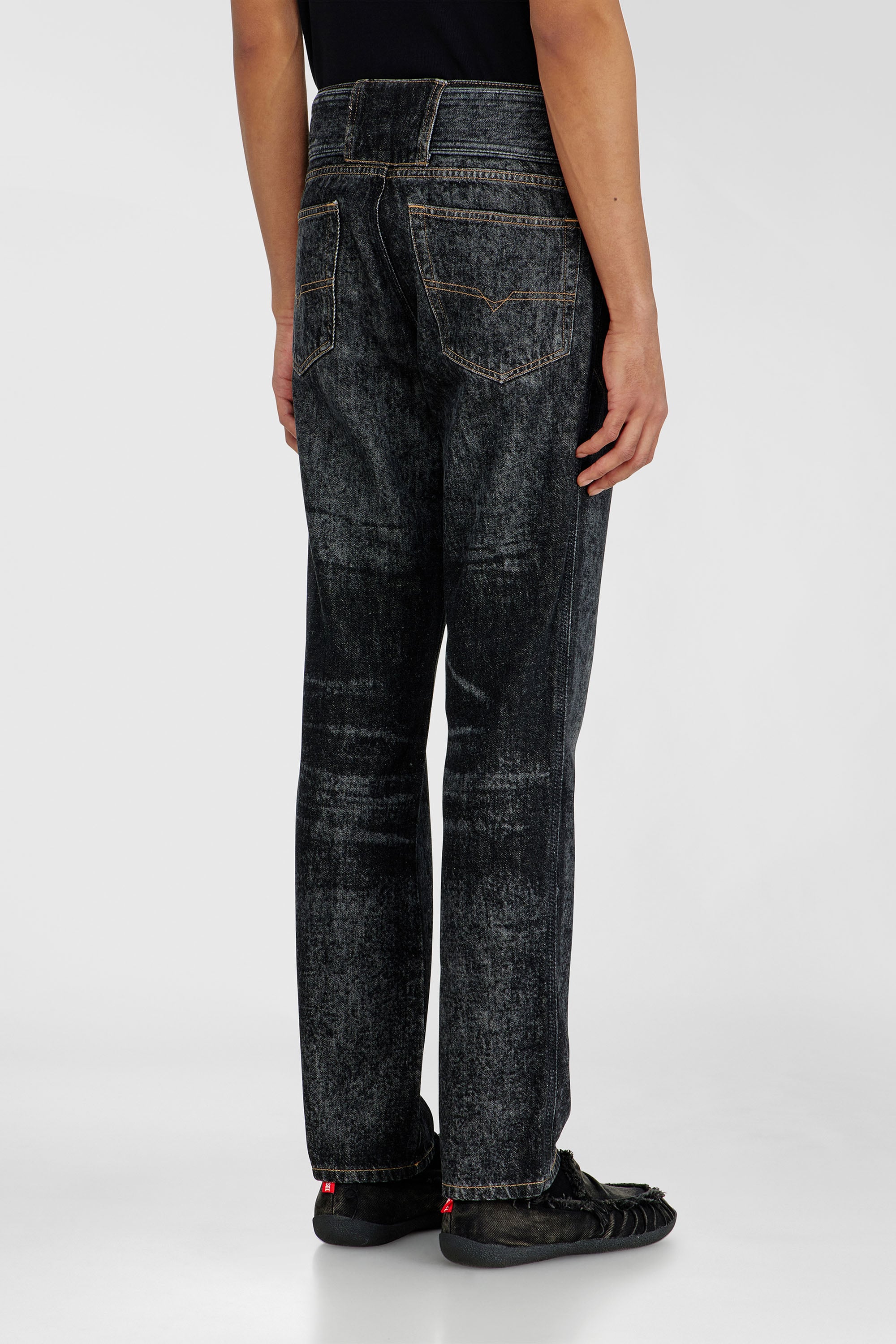 Diesel - Male's Slim Jeans D-Villus 09Q24, ブラック/ダークグレー - 5