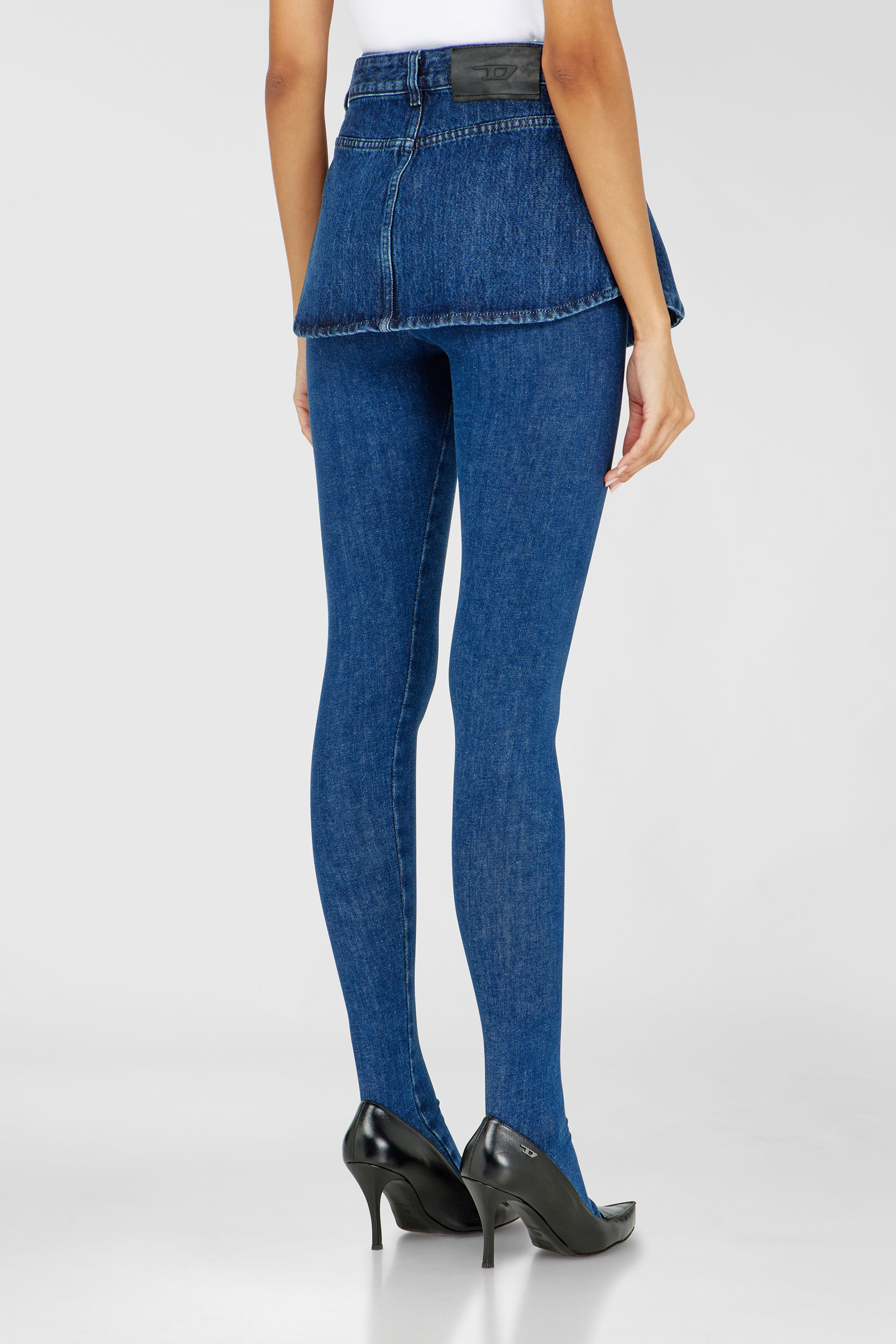 Diesel - Female's Skinny Jeans D-Spika 09R31, ダークブルー - 5