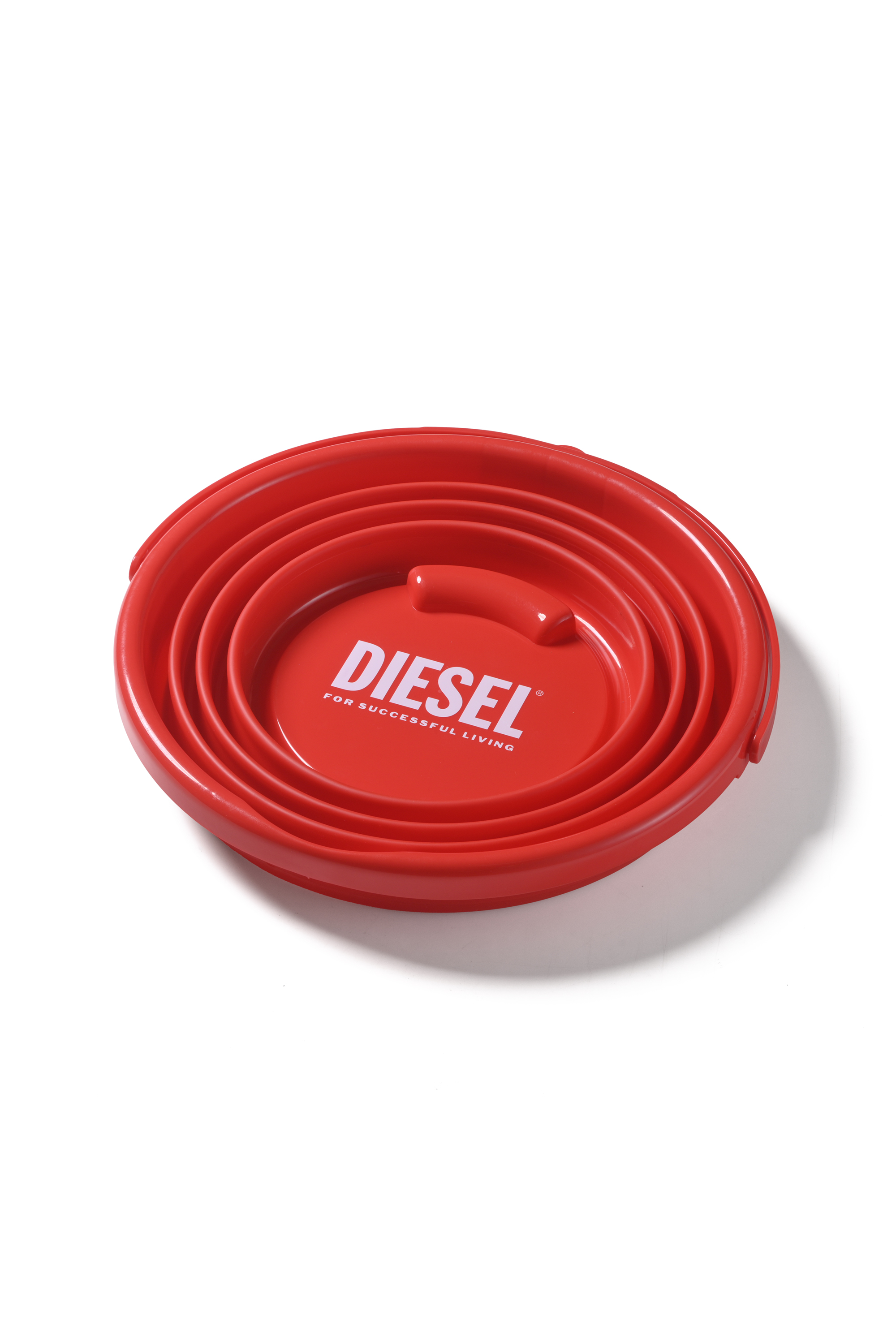 Diesel - FOLDING BUCKET, Unisex's FOLDING BUCKET in レッド - 1