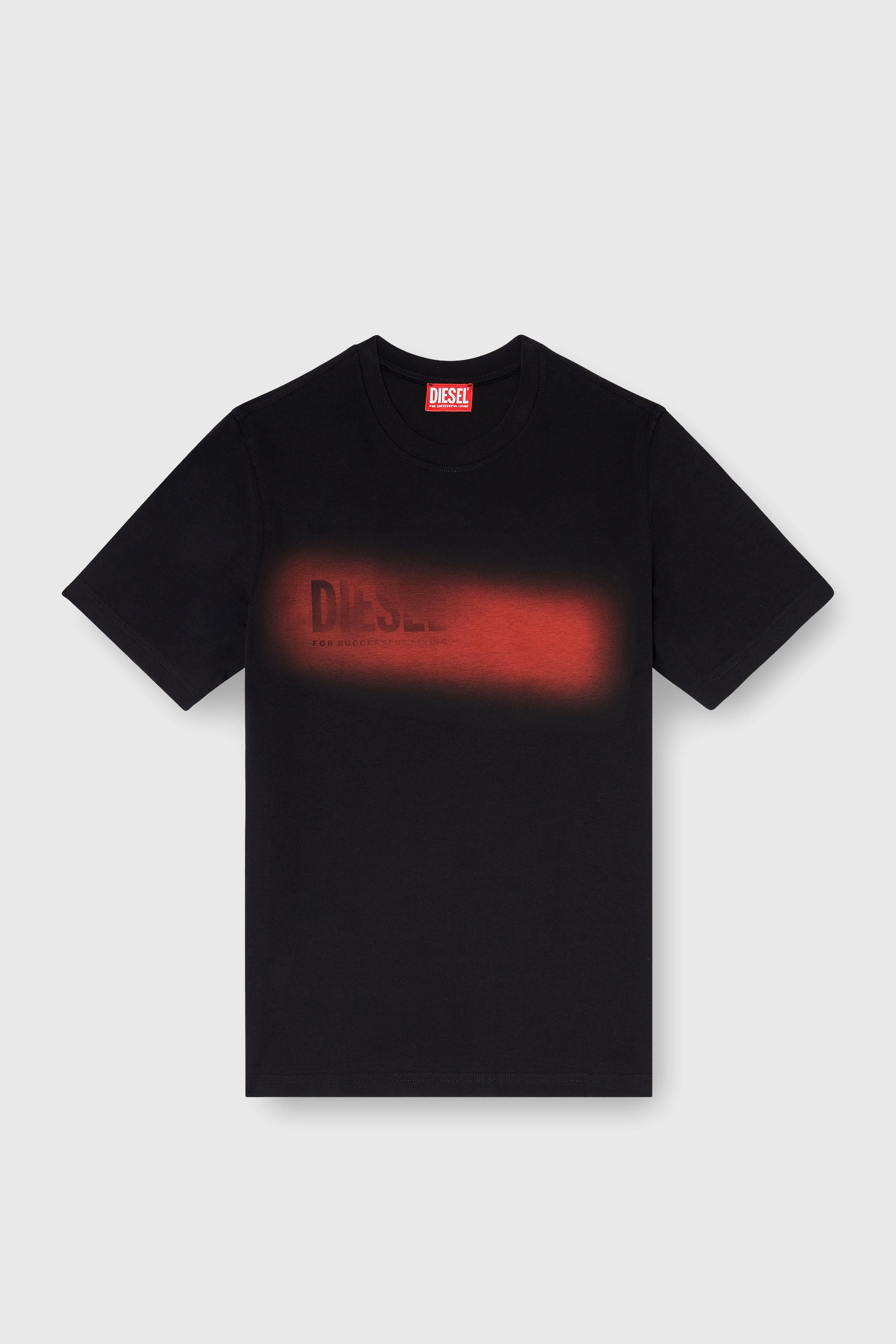 Diesel - T-ADJUST-AA5, Male's Tシャツ in ブラック - 2