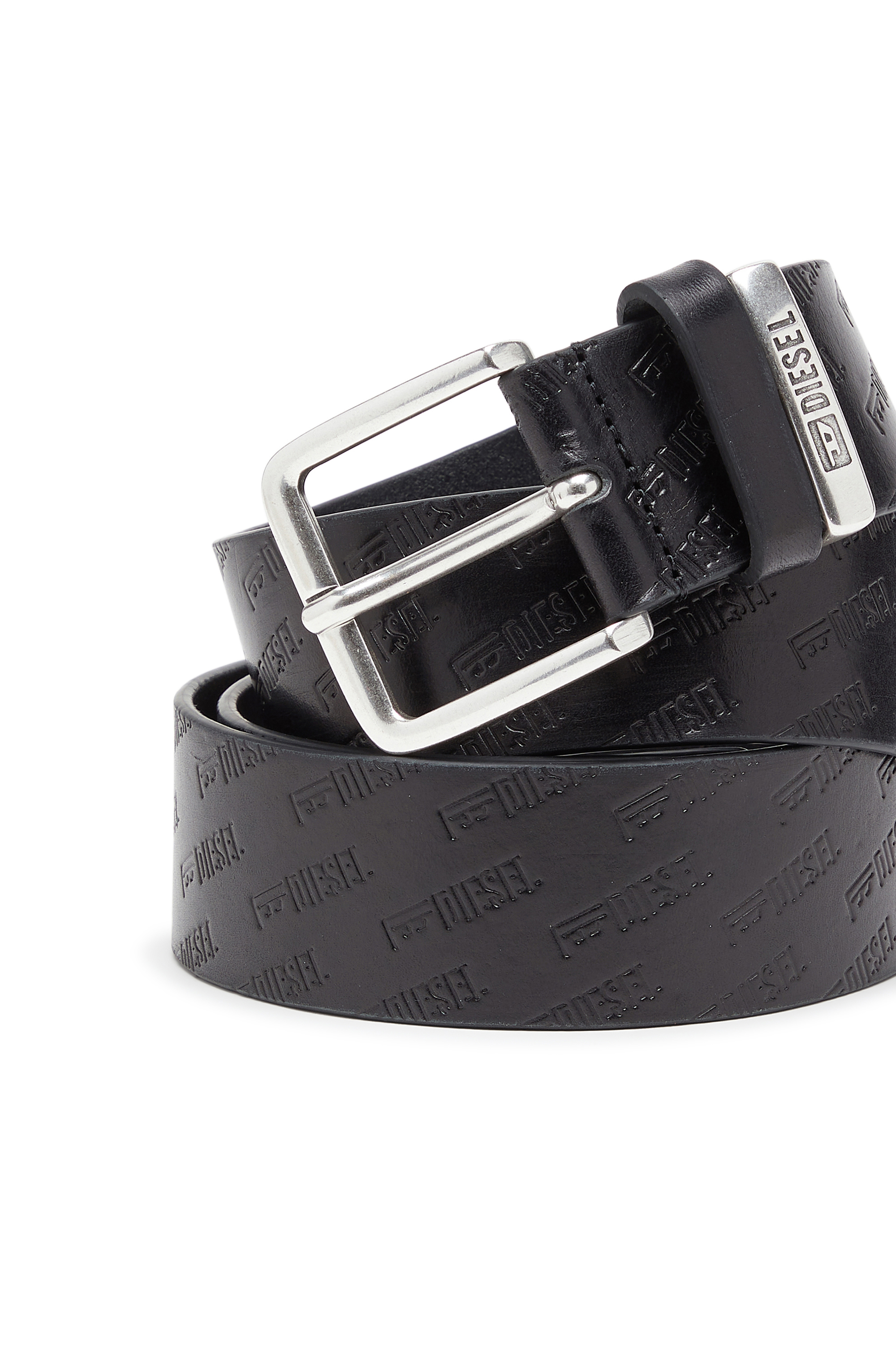 Diesel - B-MONOGRAM DSL, Male's ベルト in ブラック - 3