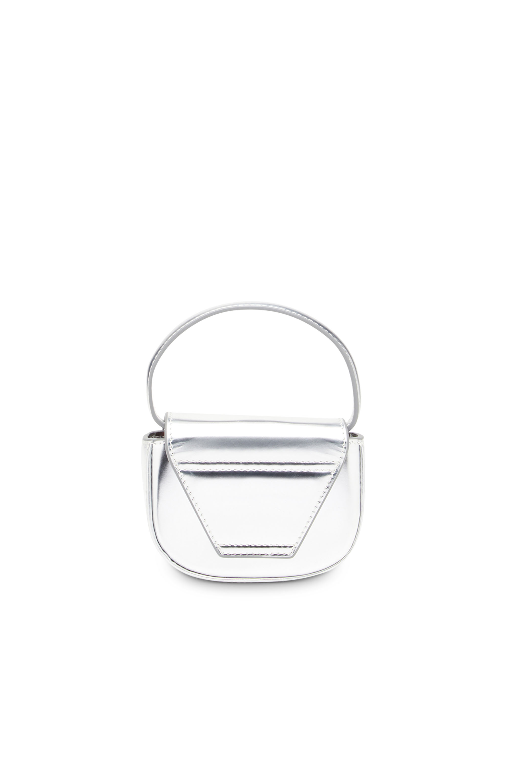Diesel - 1DR-XS-S, Female's カウレザーショルダーバッグXS in シルバー - 2