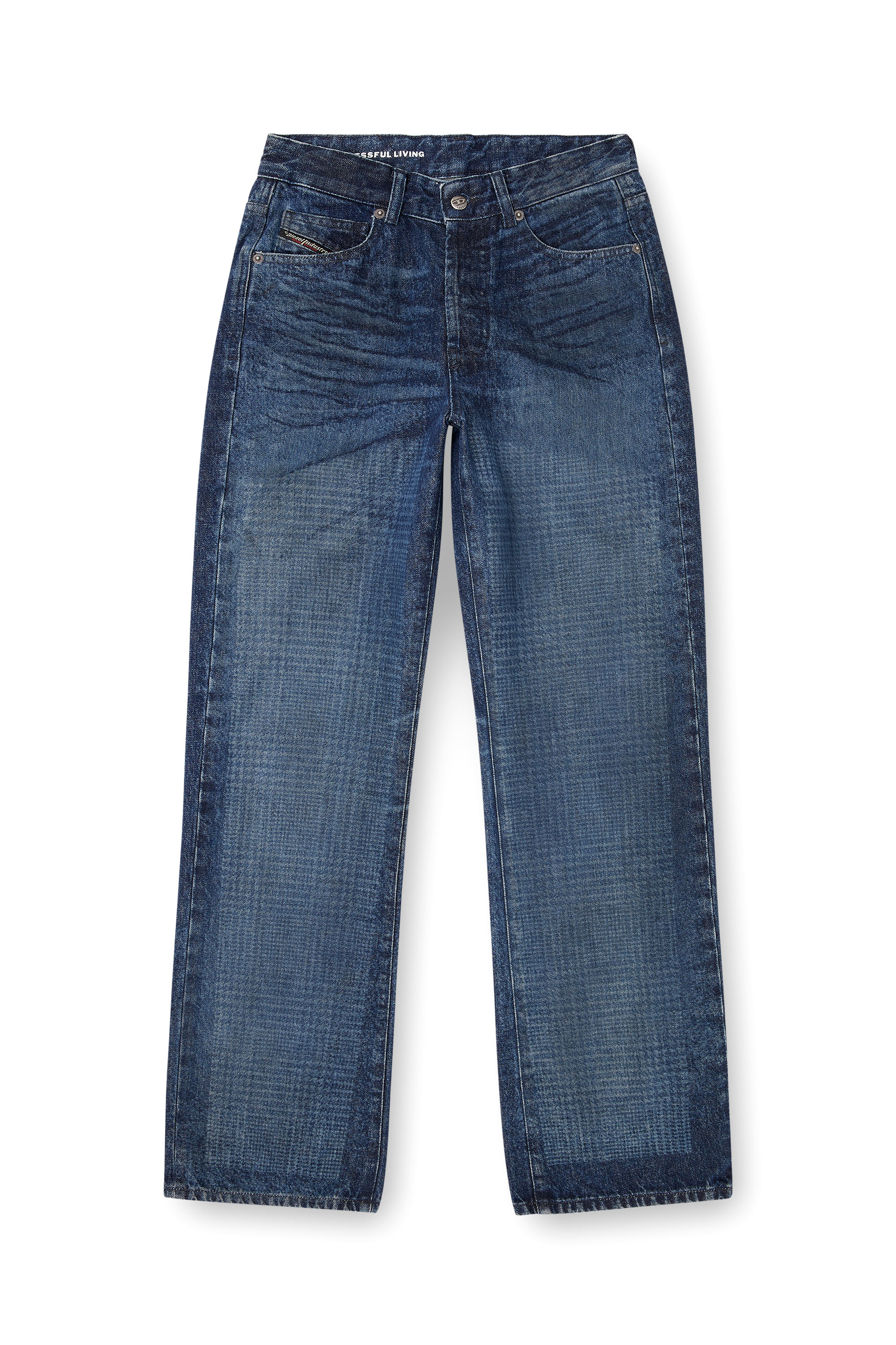 Diesel - Female's Regular Jeans 1971 D-Sent 007CV, ダークブルー - 2