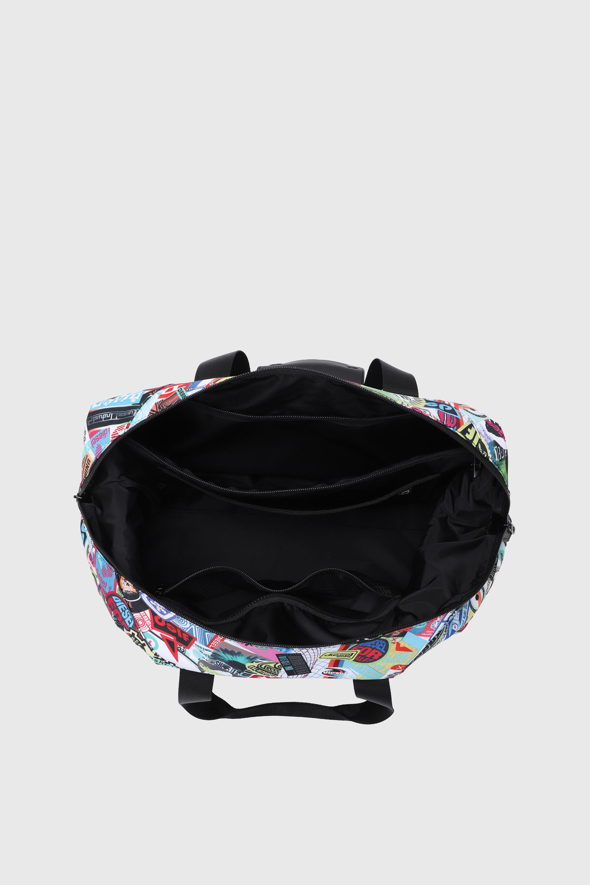 Diesel - DIESEL PC PRINTED DUFFLE-STICKERS- DSB00, Unisex's Pratical duffle bag with stickers in マルチカラー - 5