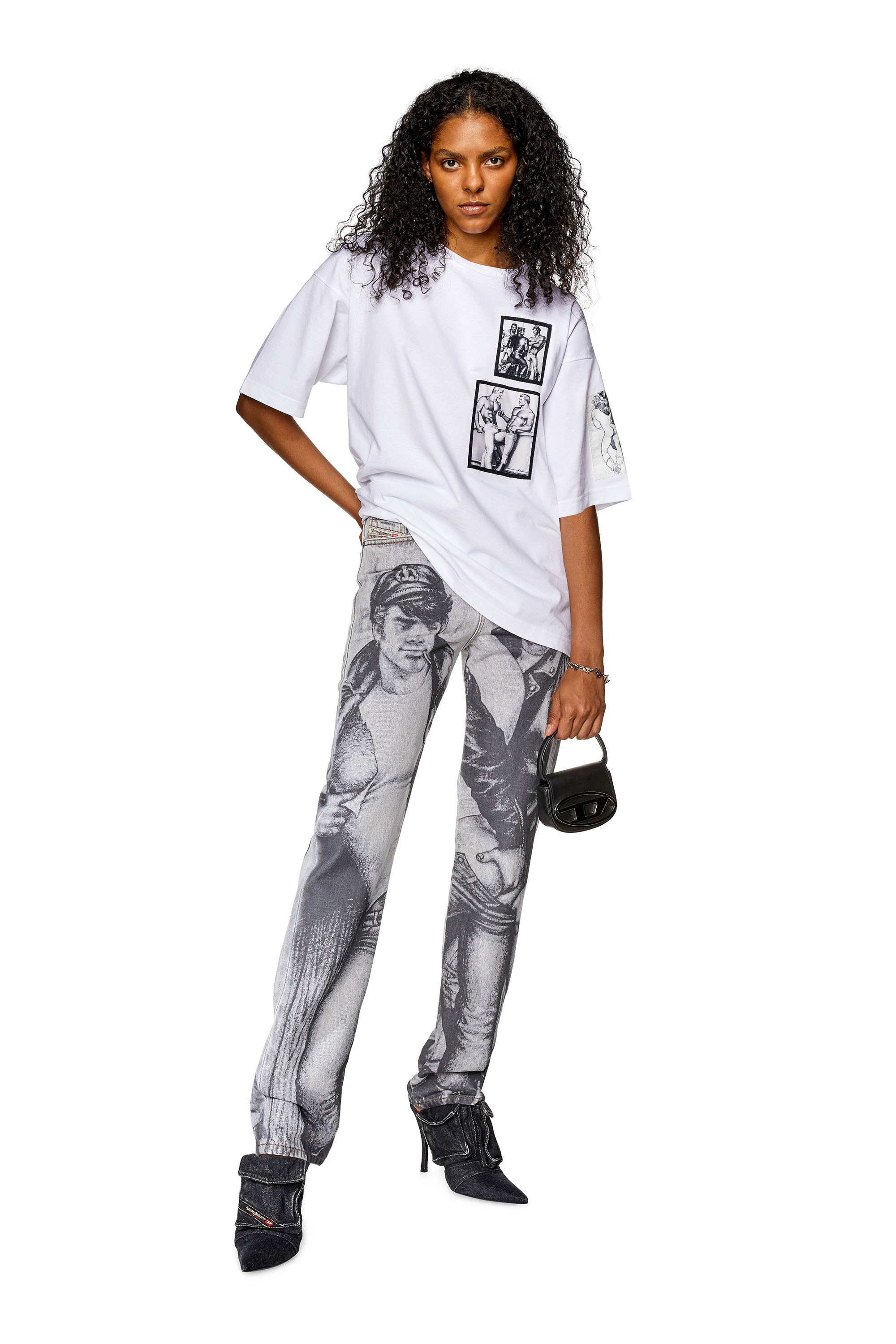 Diesel - Straight Jeans 2020 D-Viker 007F8, グレー - Image 7