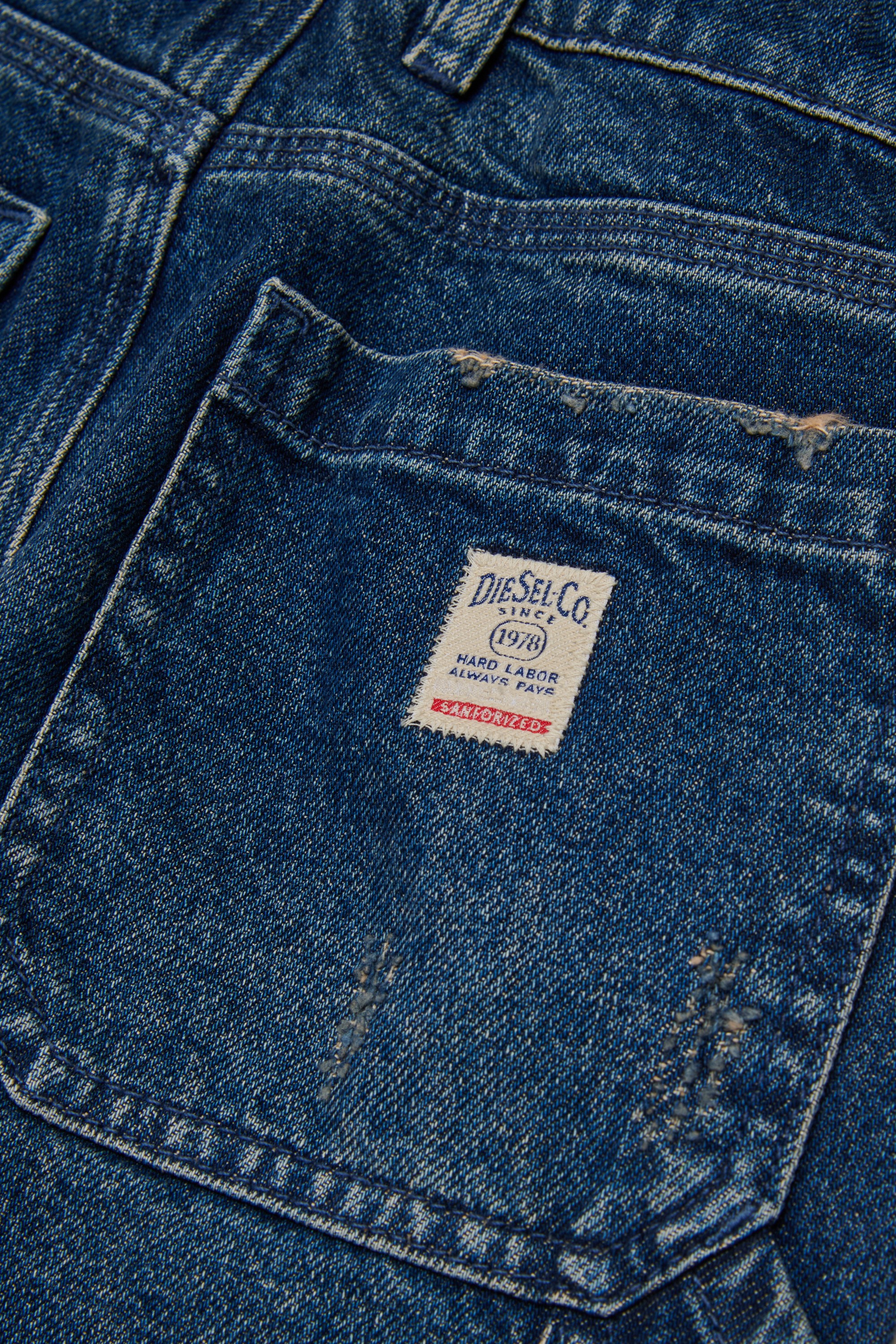 Diesel - Female's D-ARGJX-WORK-J, ダークブルー - 4