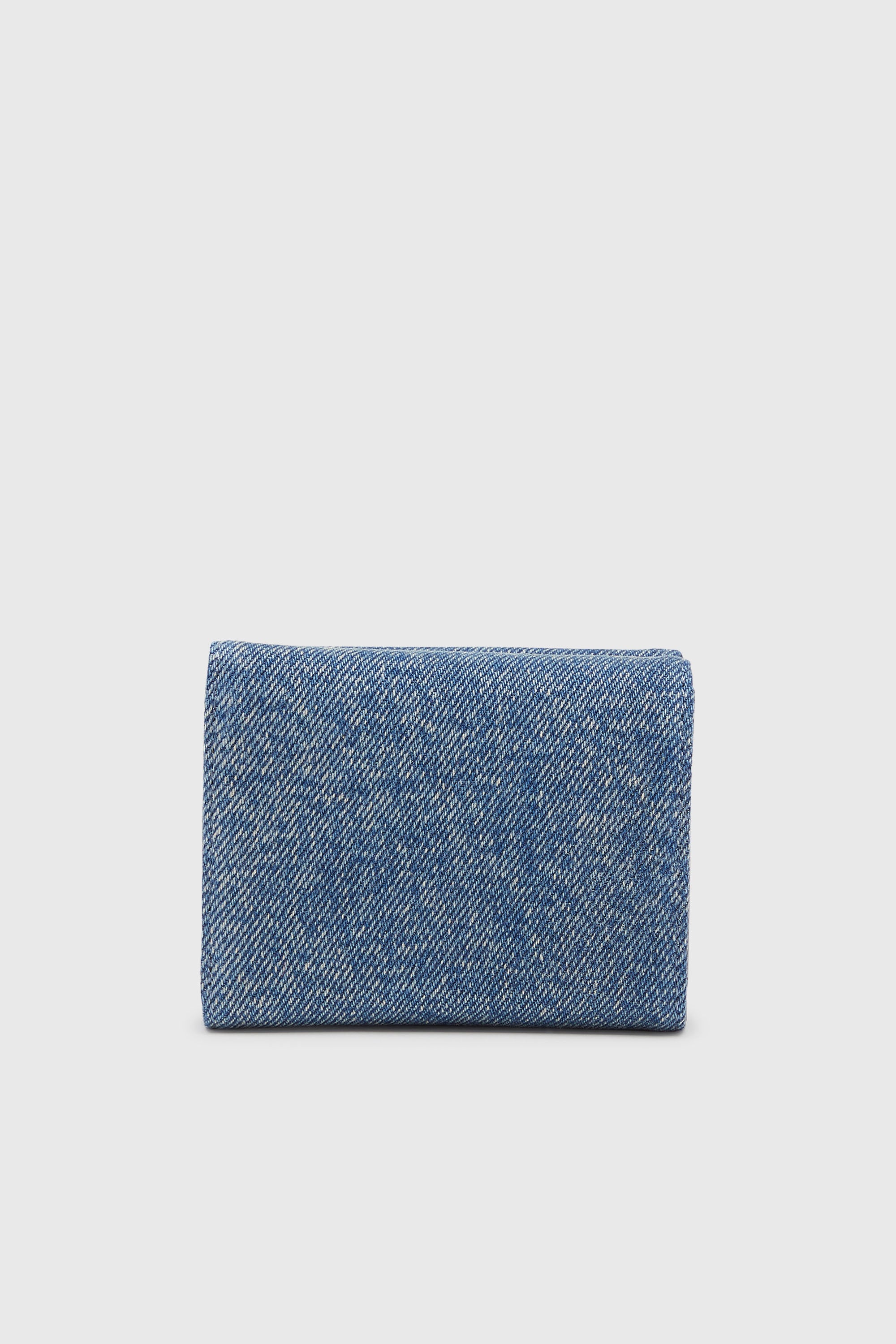 Diesel - 1DR TRI FOLD COIN XS II, Female's 三つ折りウォレット in ブルー - 2