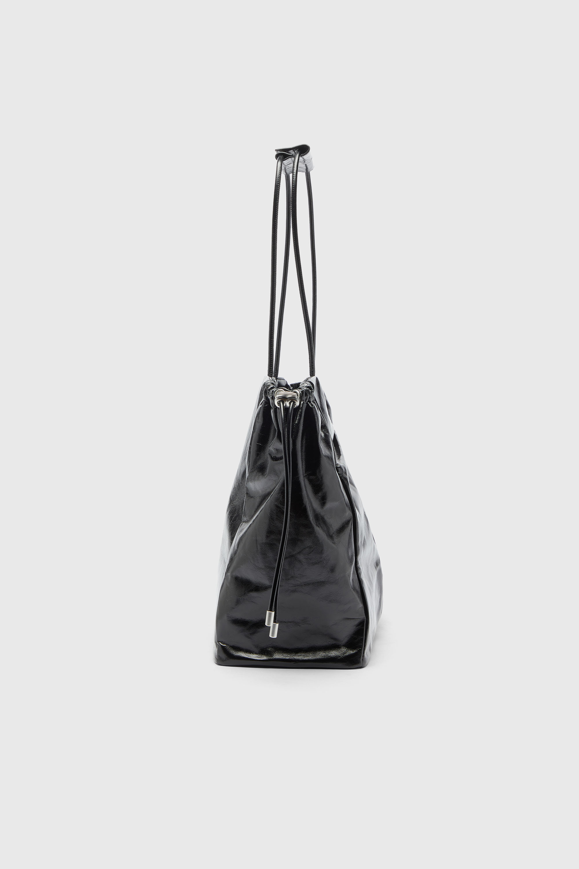 Diesel - SCRUNCH-D TOTE E/W, Female's トートバッグ in ブラック - 3
