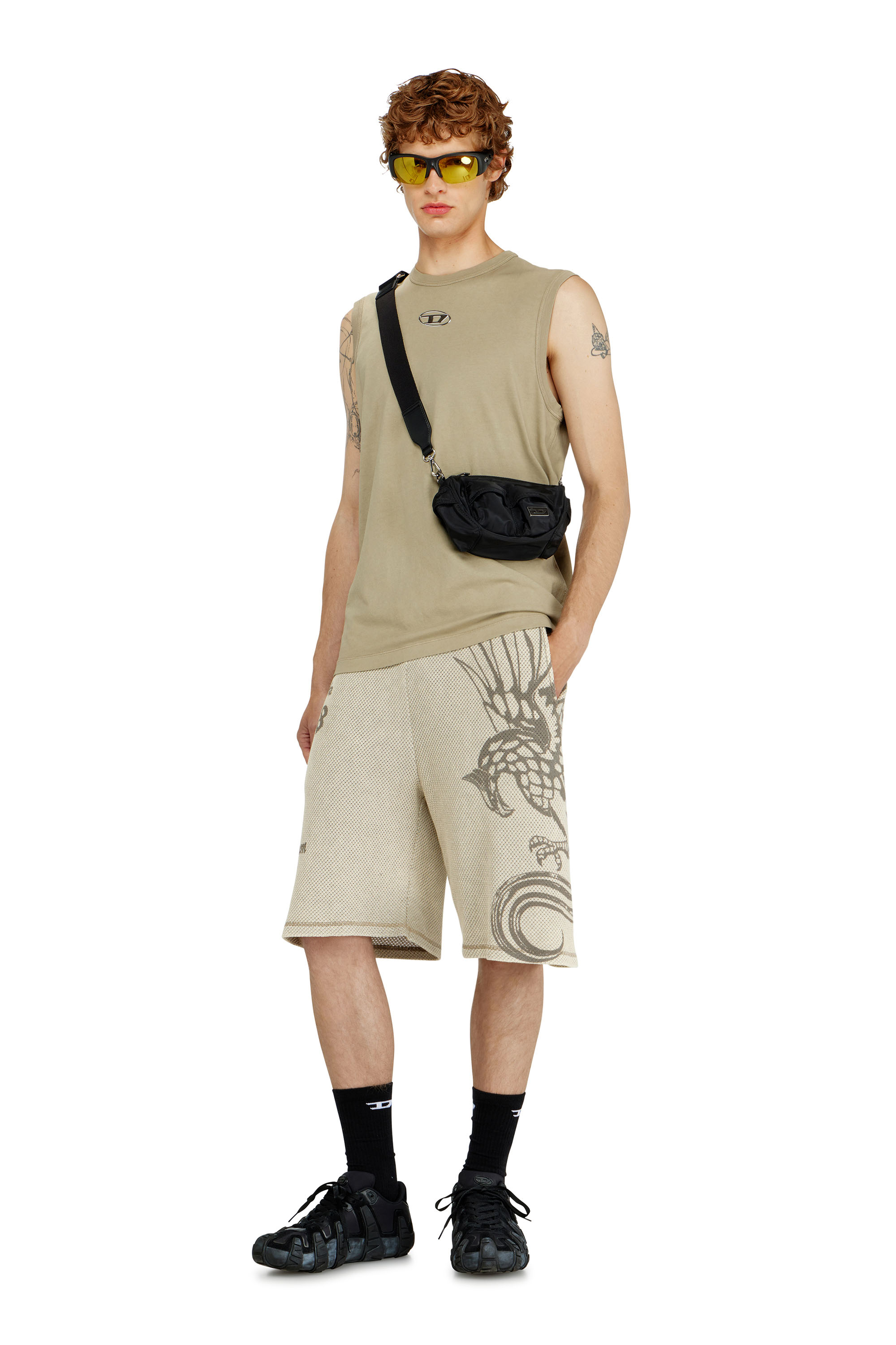 Diesel - MULTI-PKTS CROSSBODY XS X, Unisex's クロスボディバッグ XS in ブラック - 2