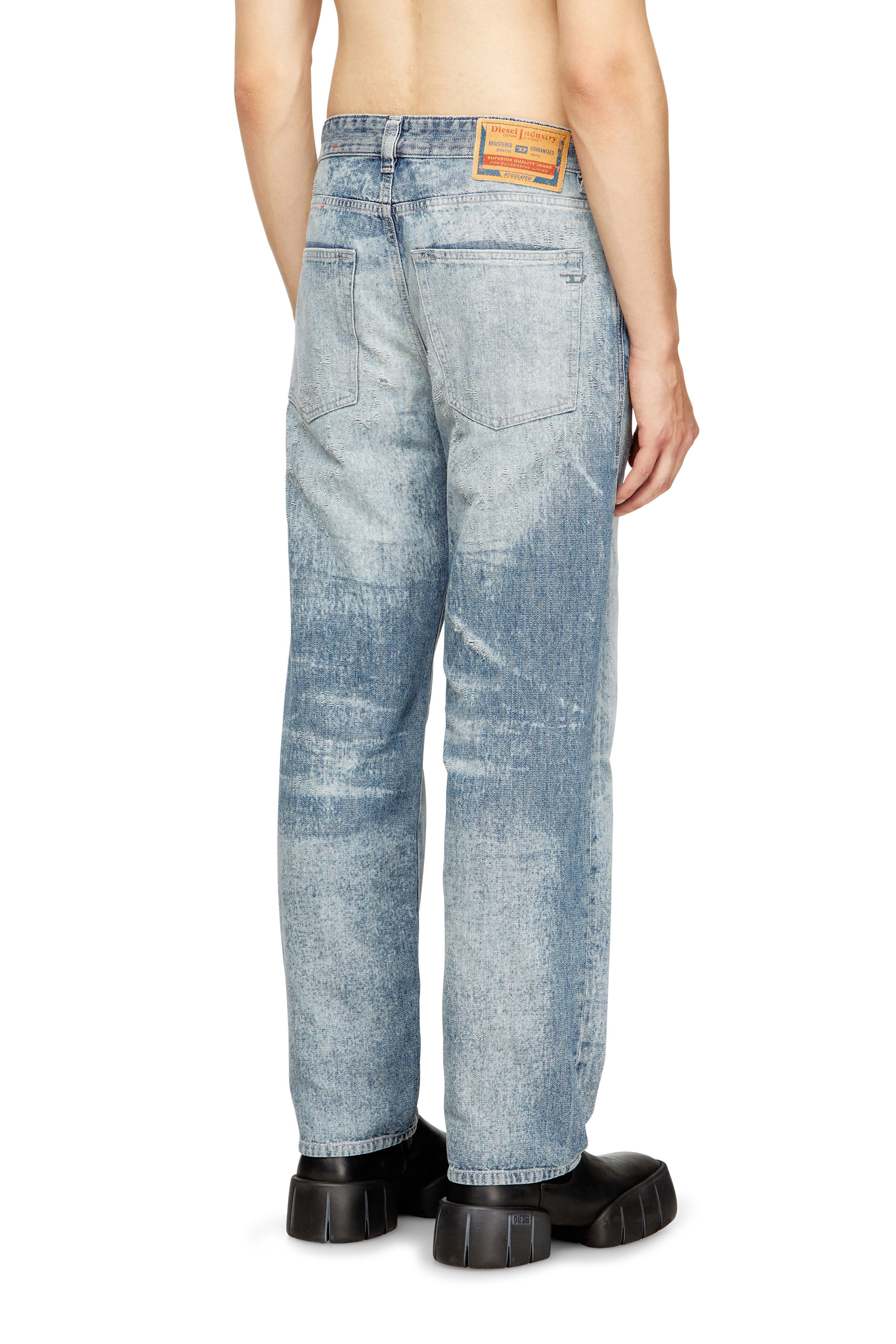 Diesel - Male's Regular Jeans 2024 D-Macs 068TY, ライトブルー - 4