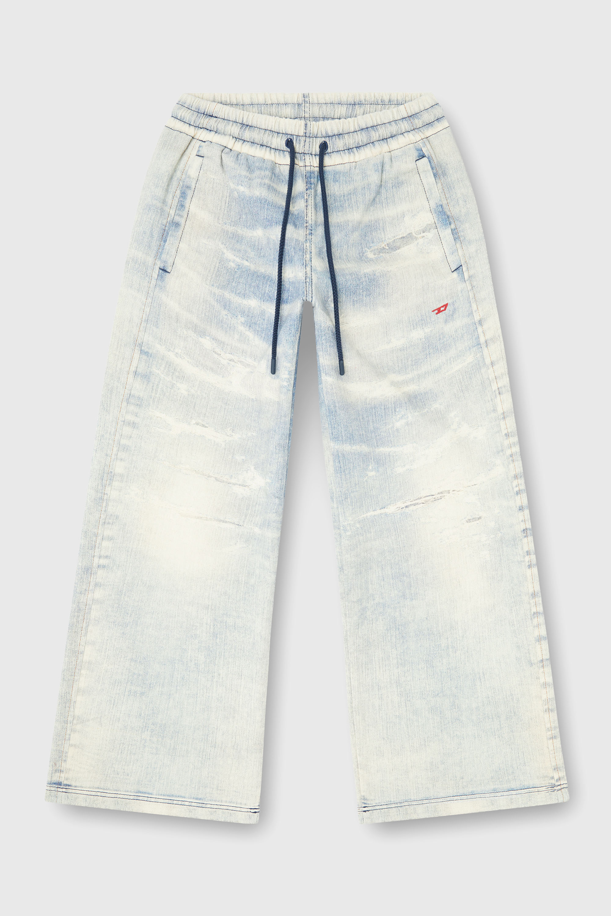 Diesel - Female's Relaxed 2078 D-Ainty Joggjeans&reg; 068XM, ライトブルー - 4