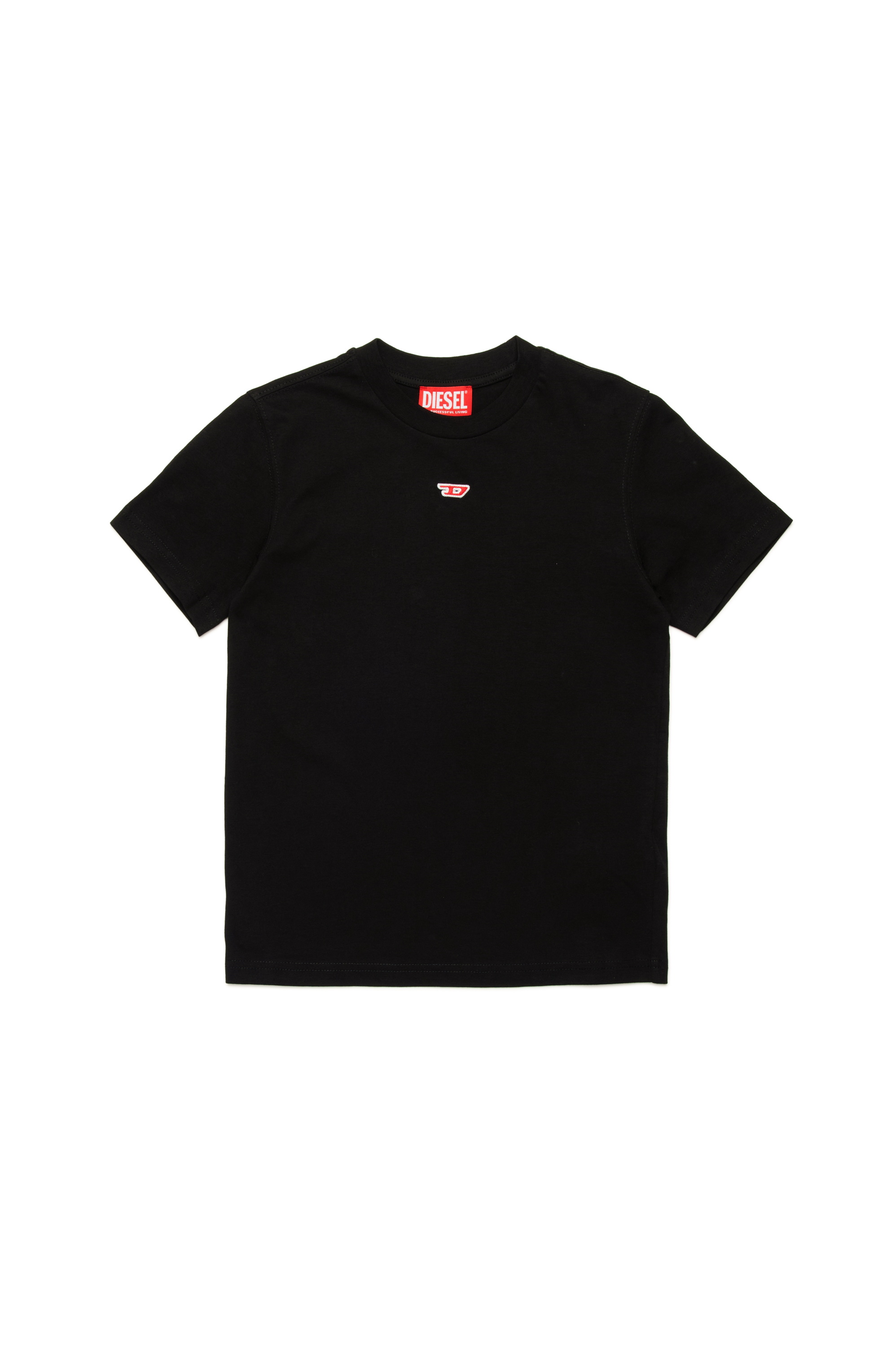 Diesel - TDIEGORD, Unisex's T-shirt with D logo in ブラック - 1