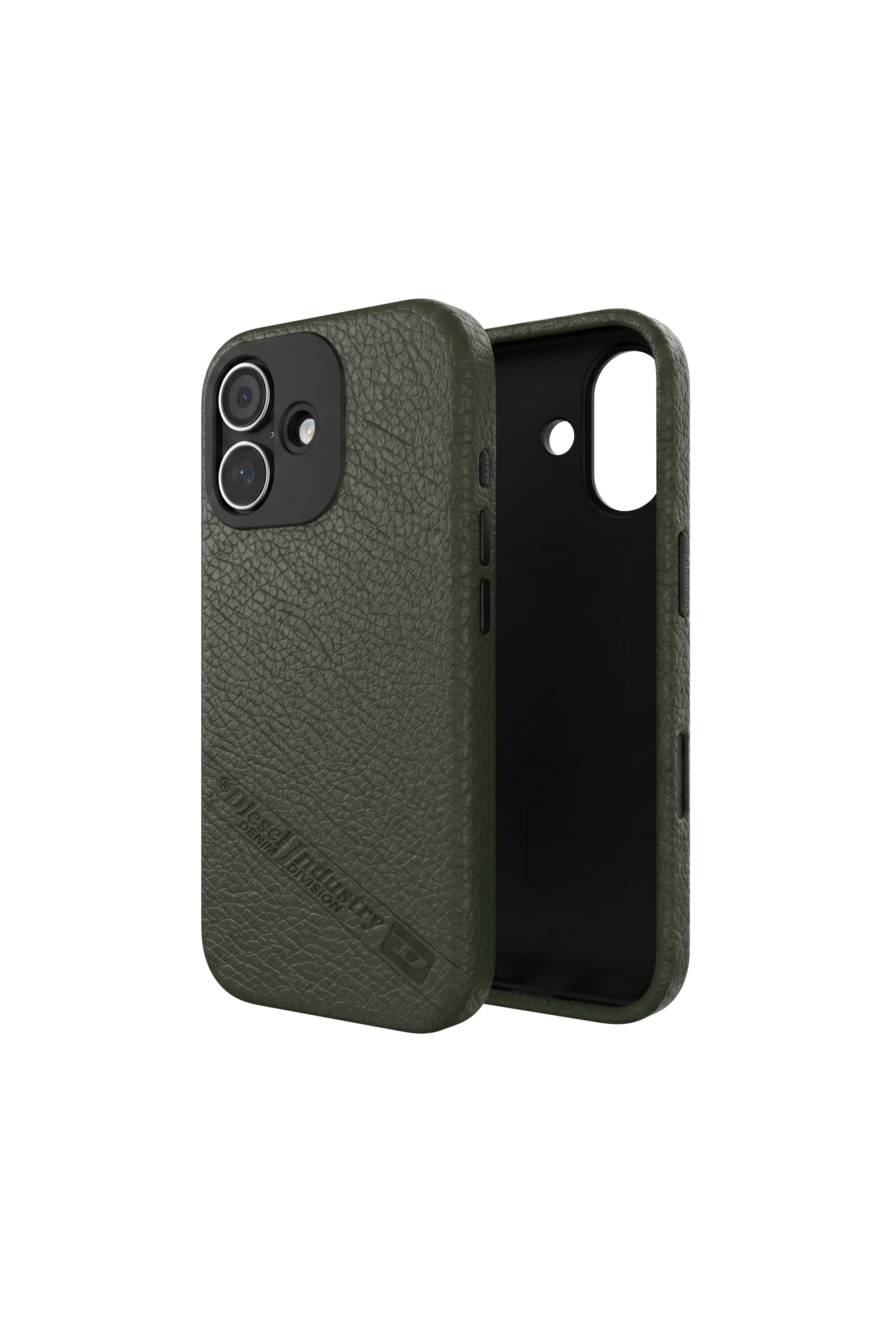 Diesel - 60646 MOULDED CASE, Unisex's Flag D case with MagSafe for iPhone 17 in ダークグリーン - 1