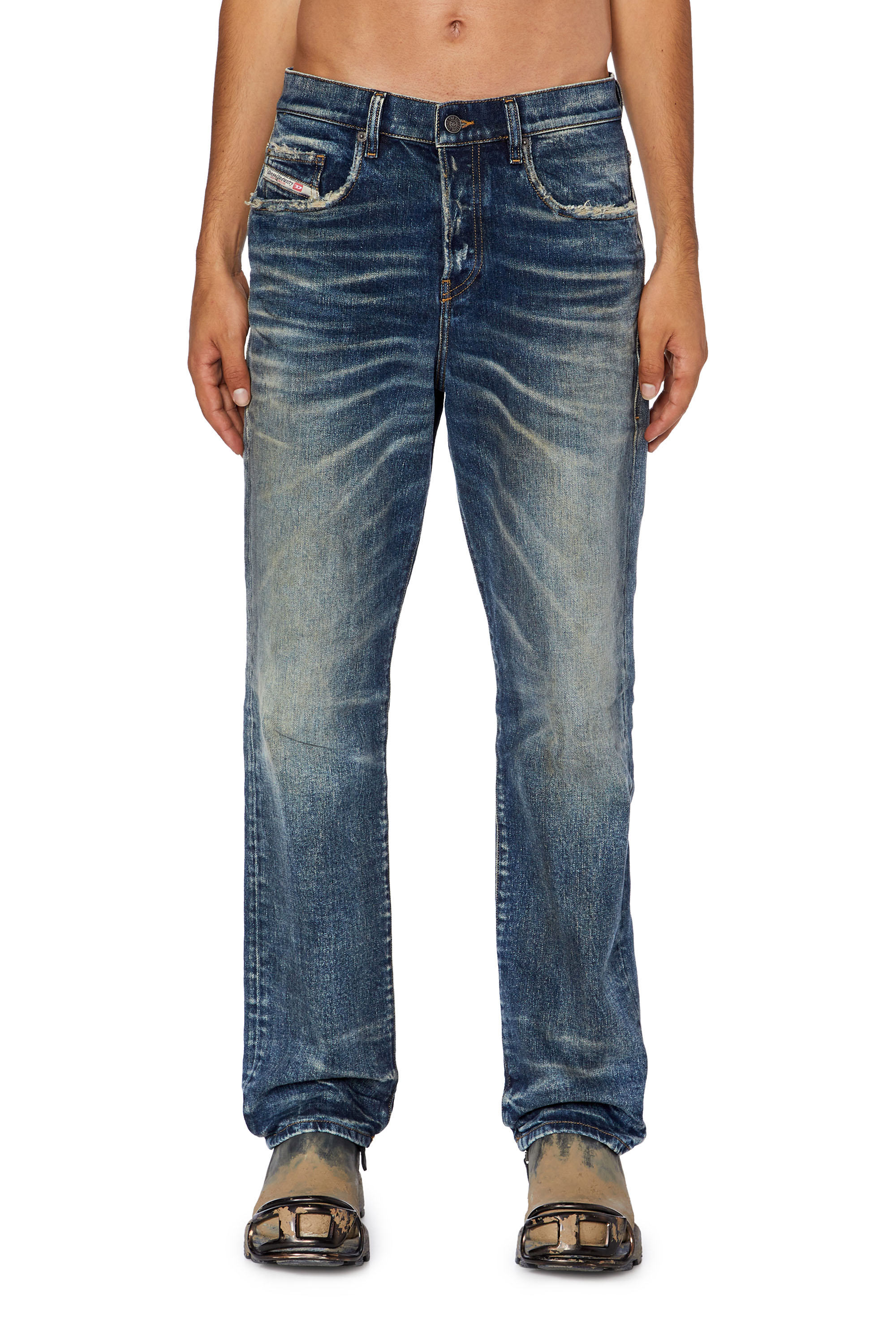 Diesel - Straight Jeans 2020 D-Viker 007Q9, ダークブルー - Image 1