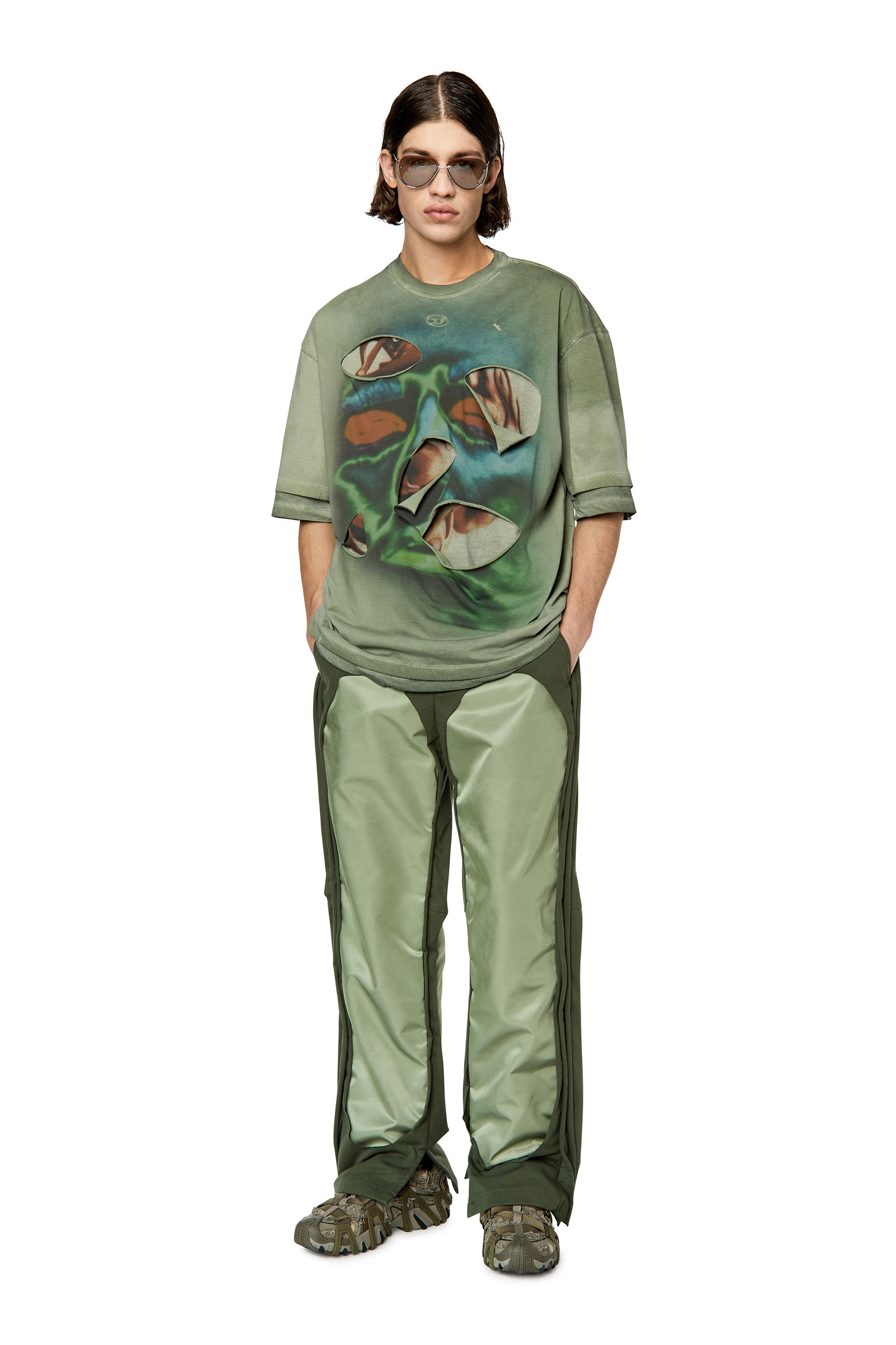 Diesel - T-WASY, グリーン - Image 4