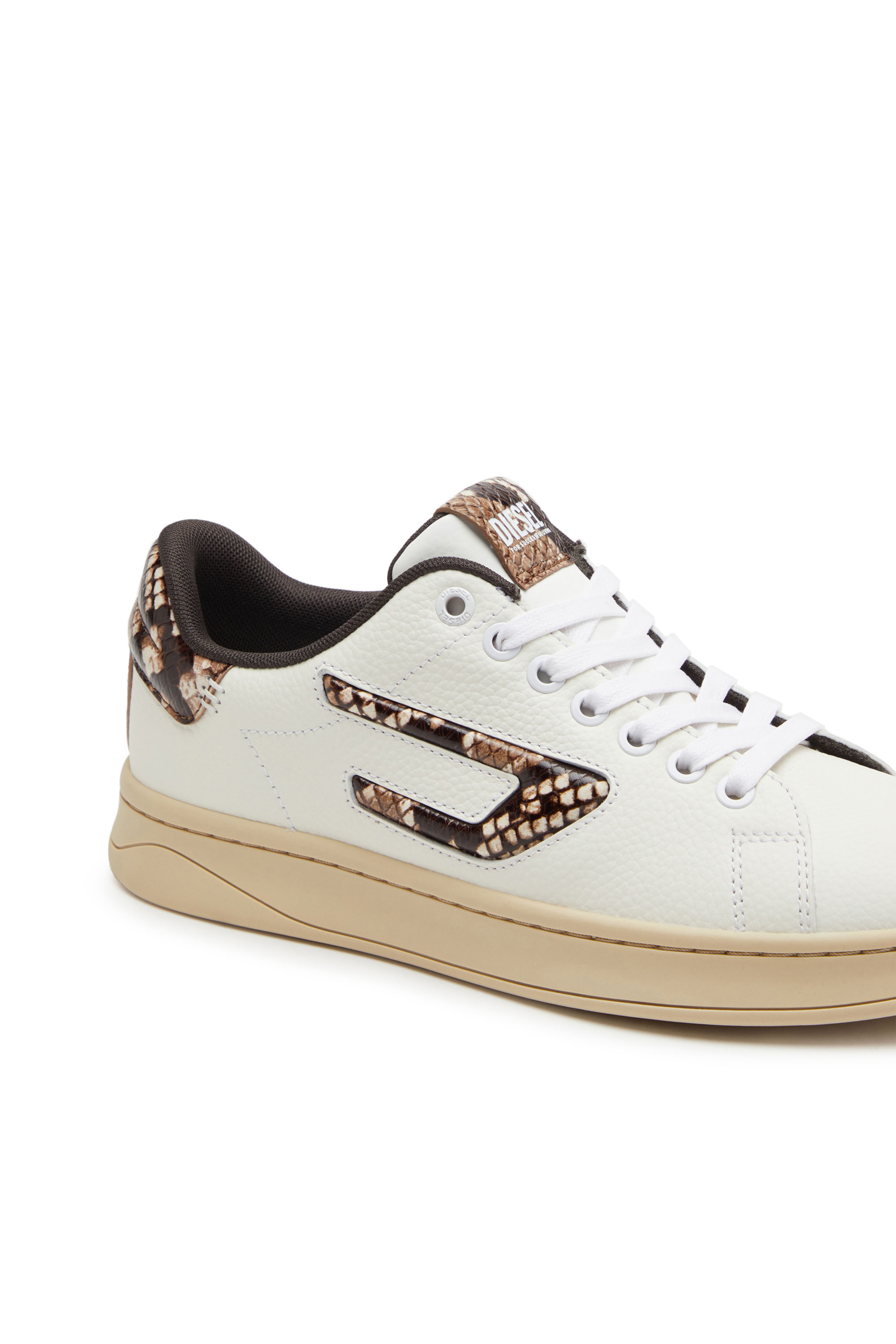 Diesel - S-ATHENE LOW W, ホワイト/ブラウン - Image 6