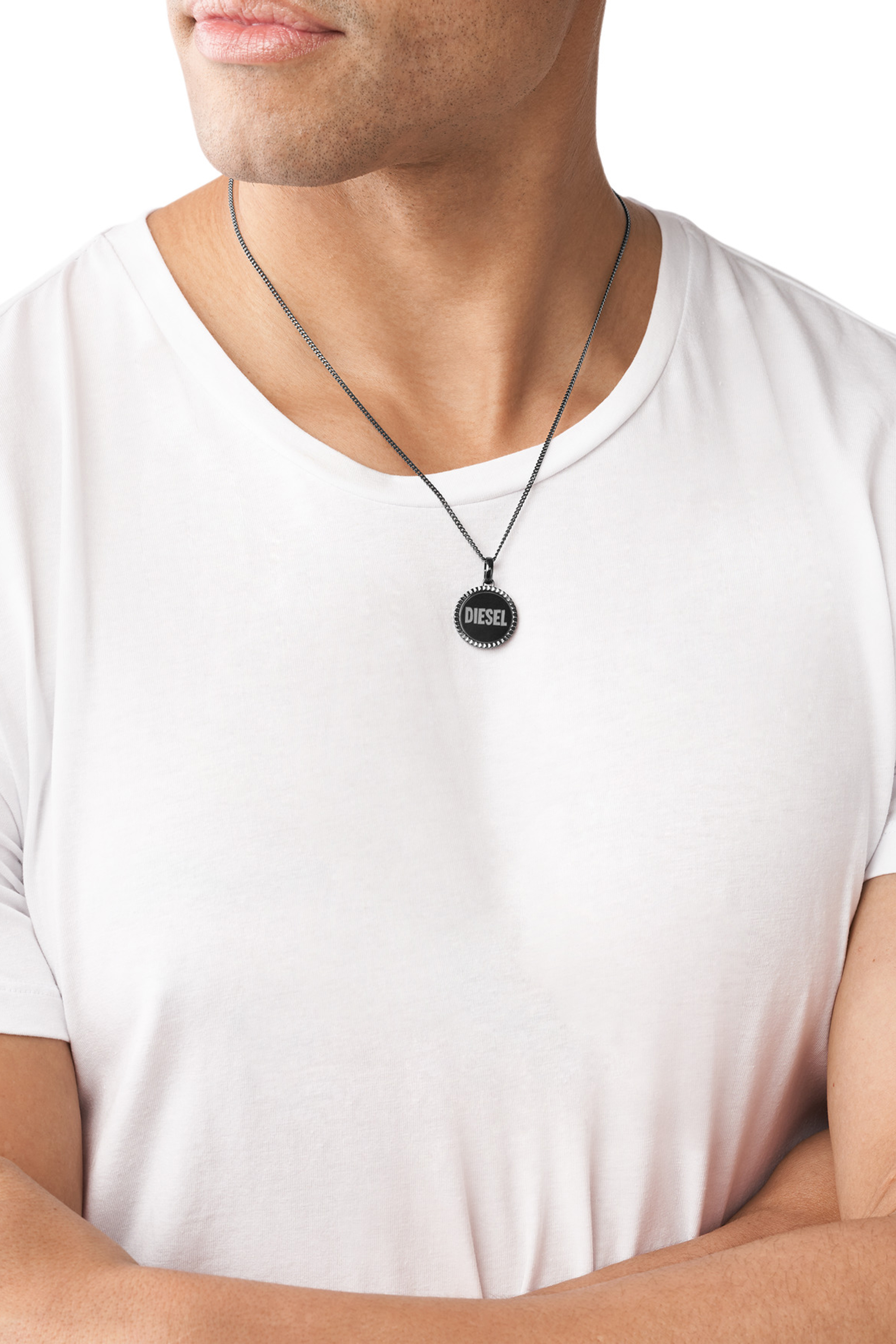 Diesel - DX1362, Unisex's ネックレス in ブラック - 3