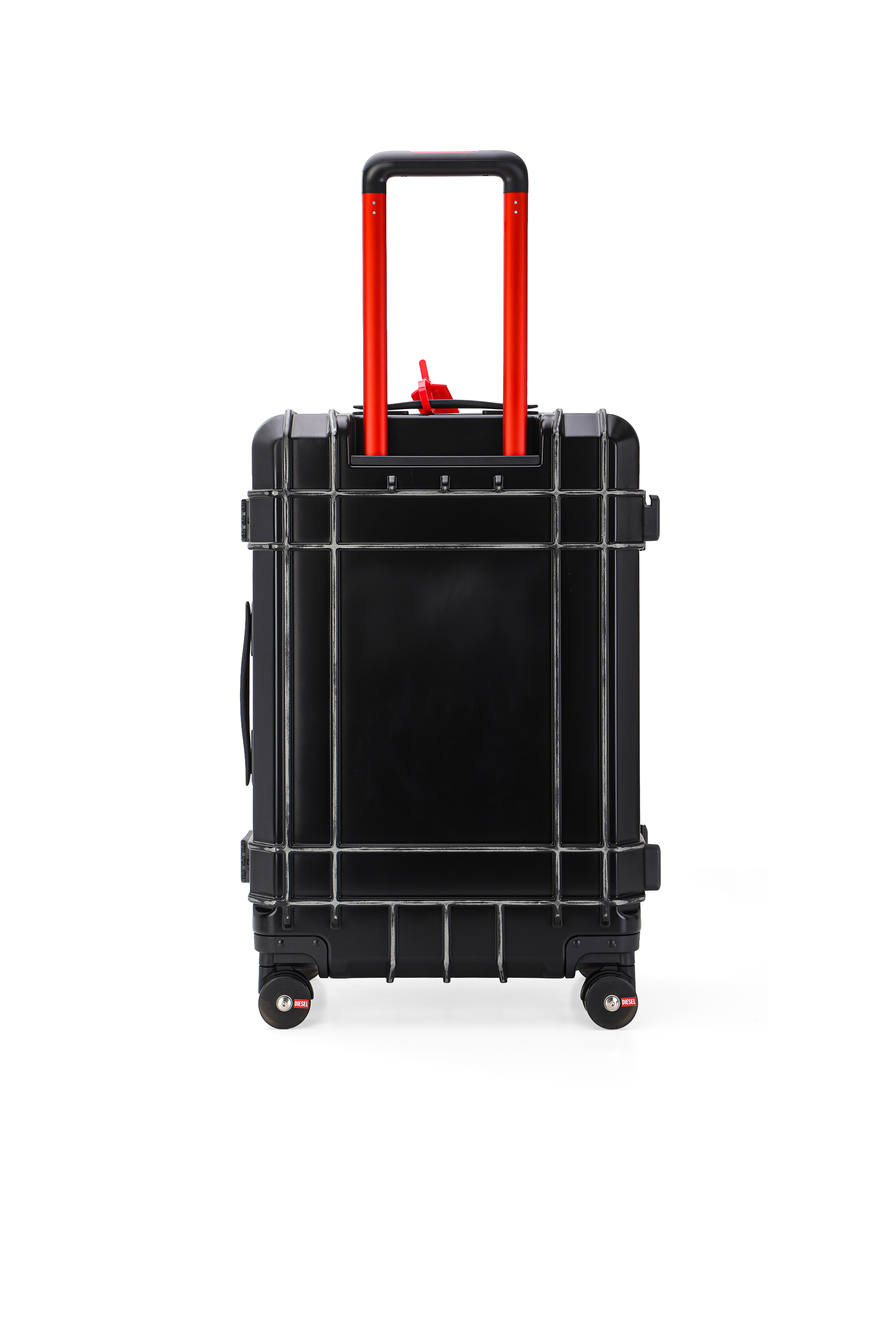 Diesel - DIESEL PC STRONG IMAGE TROLLEY- DSL003, Unisex's Rugged carry‑on suitcase 24" in ブラック - 2