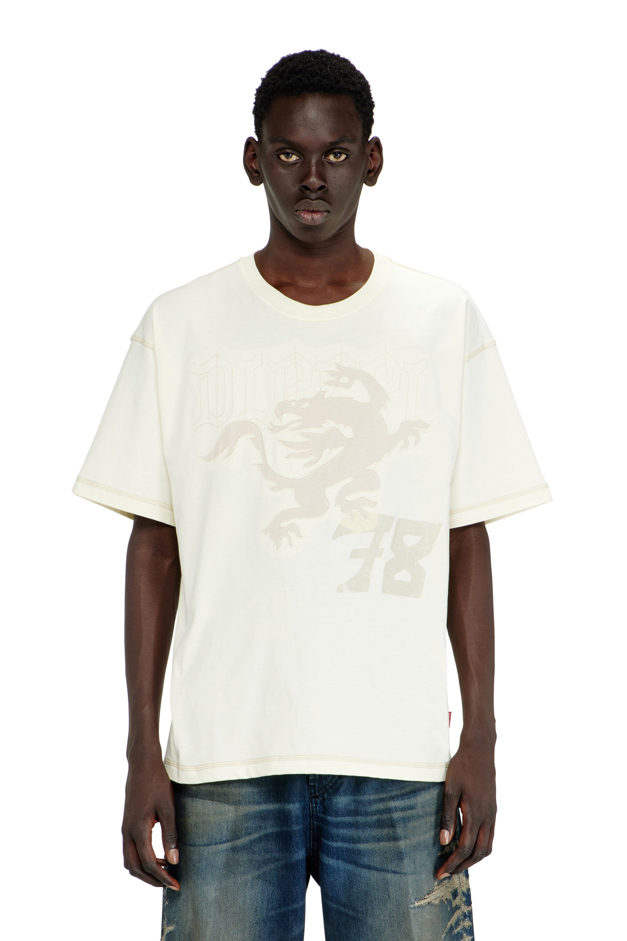 Diesel - T-BOXT-NOTCH, Male's Tシャツ in null - 3