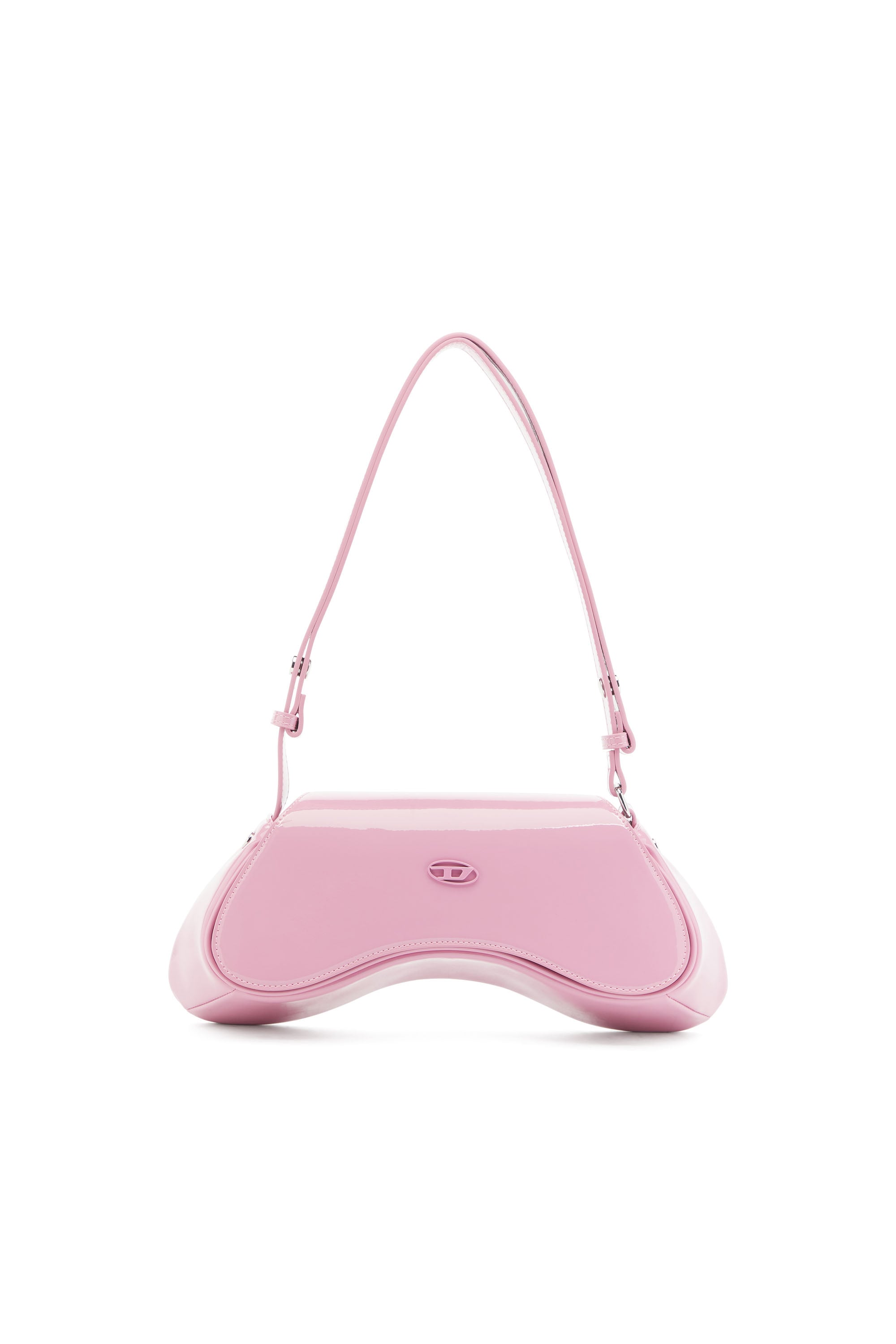 Diesel - PLAY CROSSBODY, Female's クロスボディバッグ in ピンク / ホワイト - 1