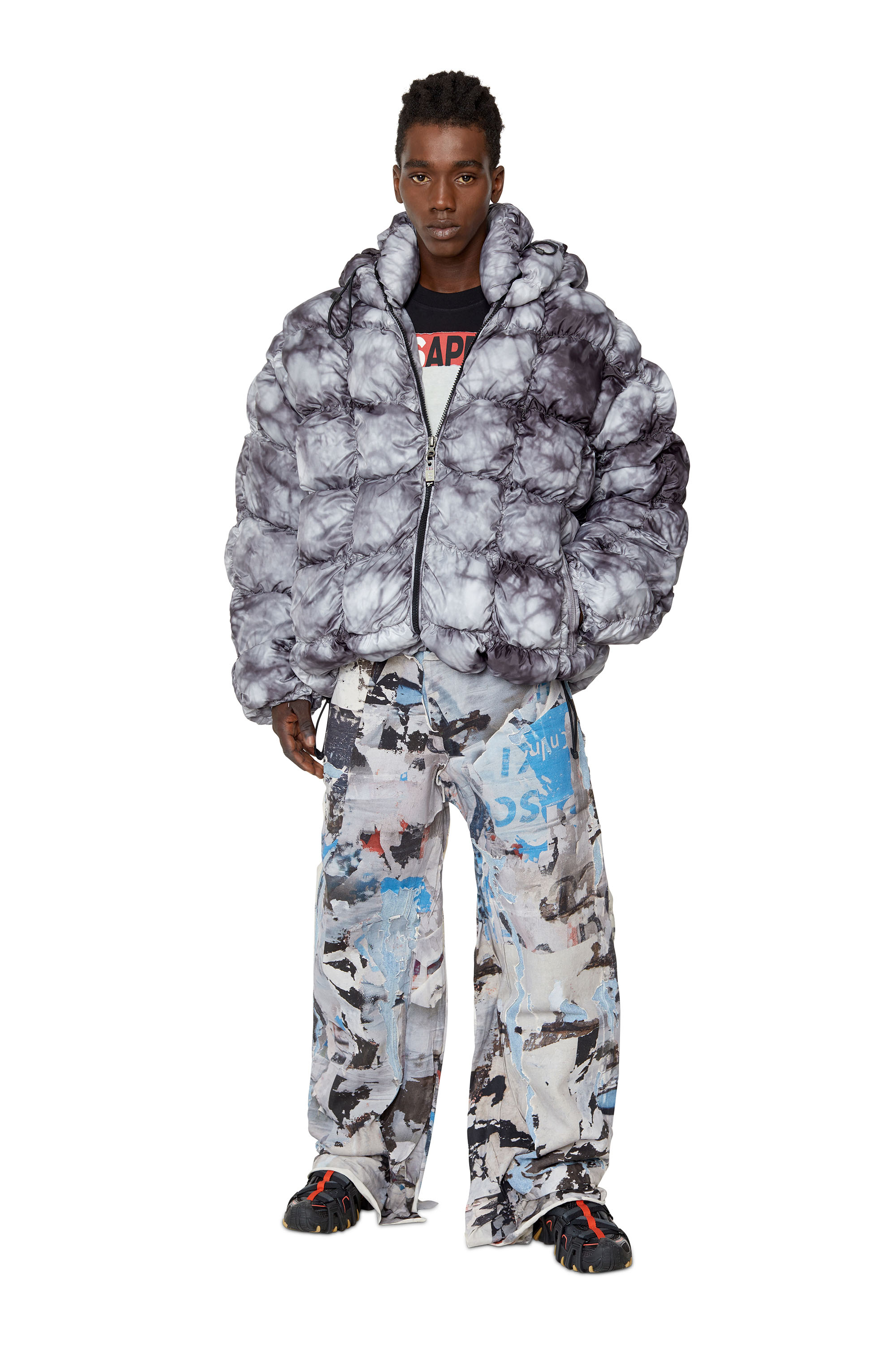 Diesel - W-RALLE, グレー - Image 2