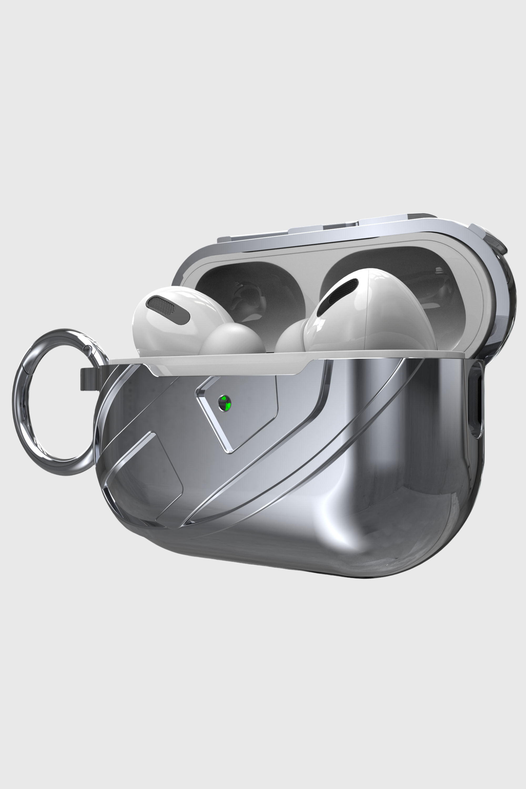 Diesel - 60274 MOULDED CASE, Unisex's Airpods Case Airpods Pro / Pro 2 in グレー - 2