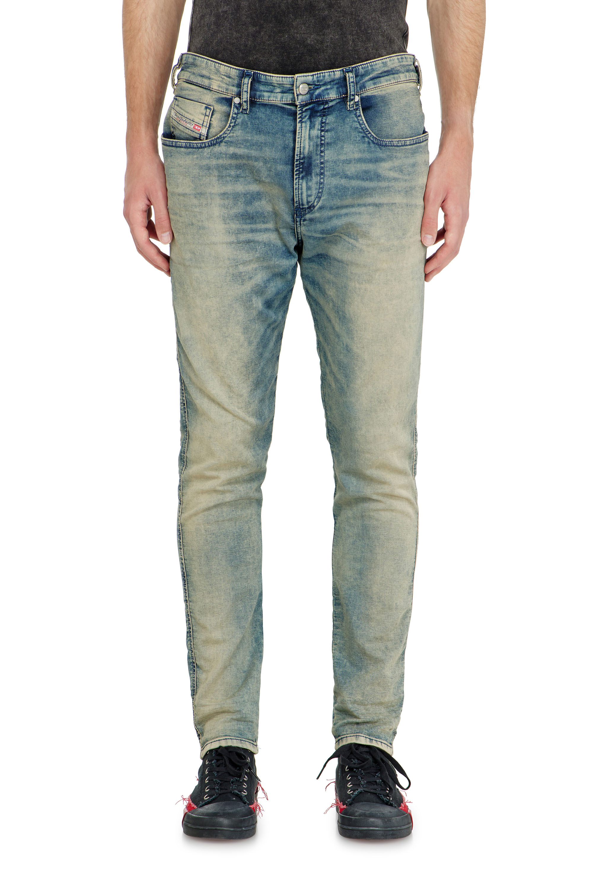 Diesel - Male's Slim 2062 D-Strukt Joggjeans&reg; 09P60, ミディアムブルー - 2