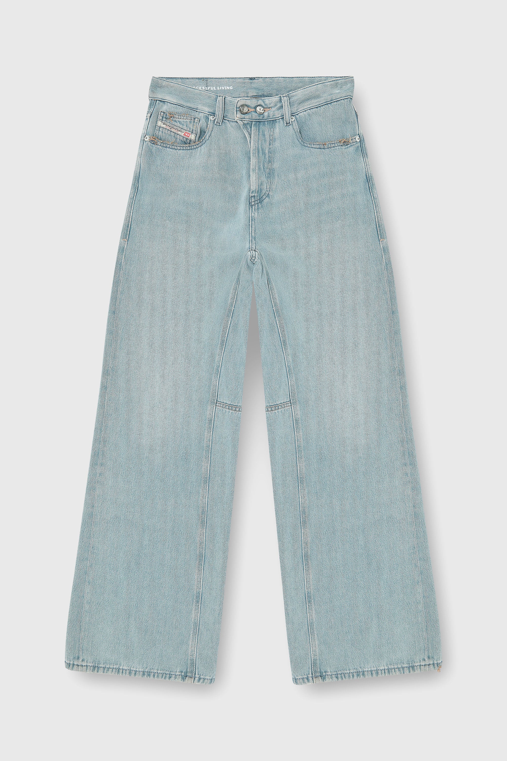Diesel - Female's Relaxed Jeans 1996 D-Sire 09P84, ライトブルー - 2