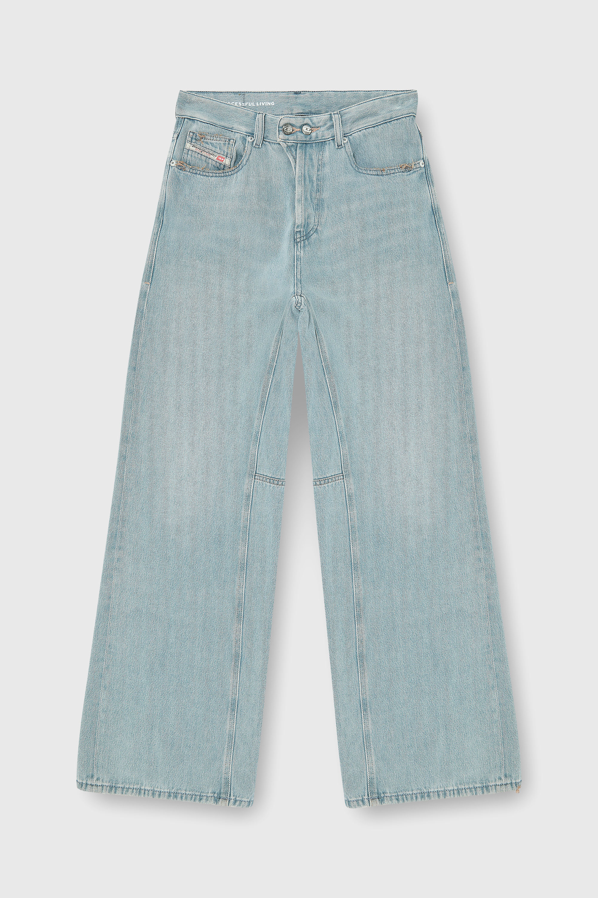 Diesel - Female's Relaxed Jeans 1996 D-Sire 09P84, ライトブルー - 6