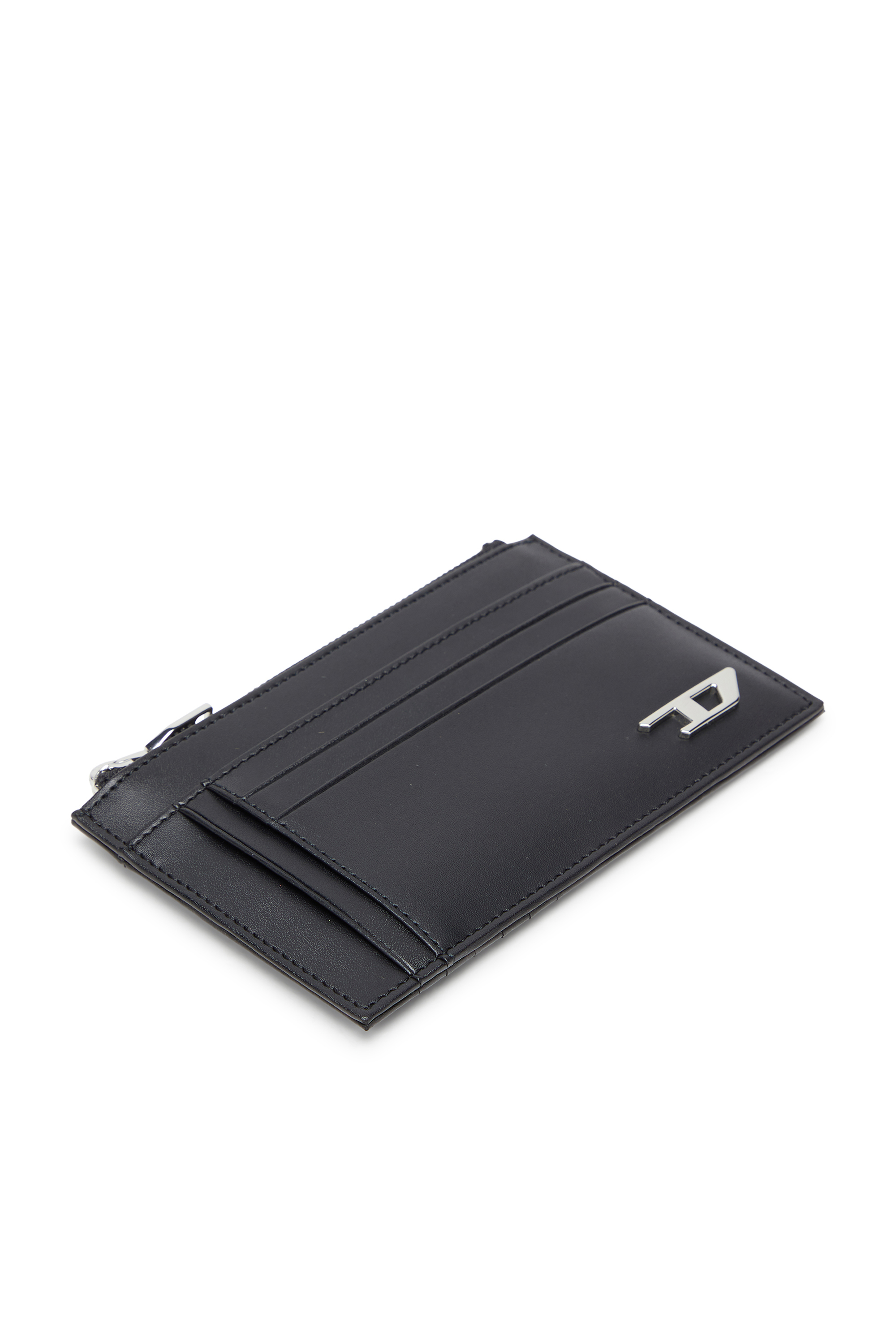 Diesel - D-LOGO 2.0 CARD CASE VI, Male's フラグメントケース in ブラック - 4