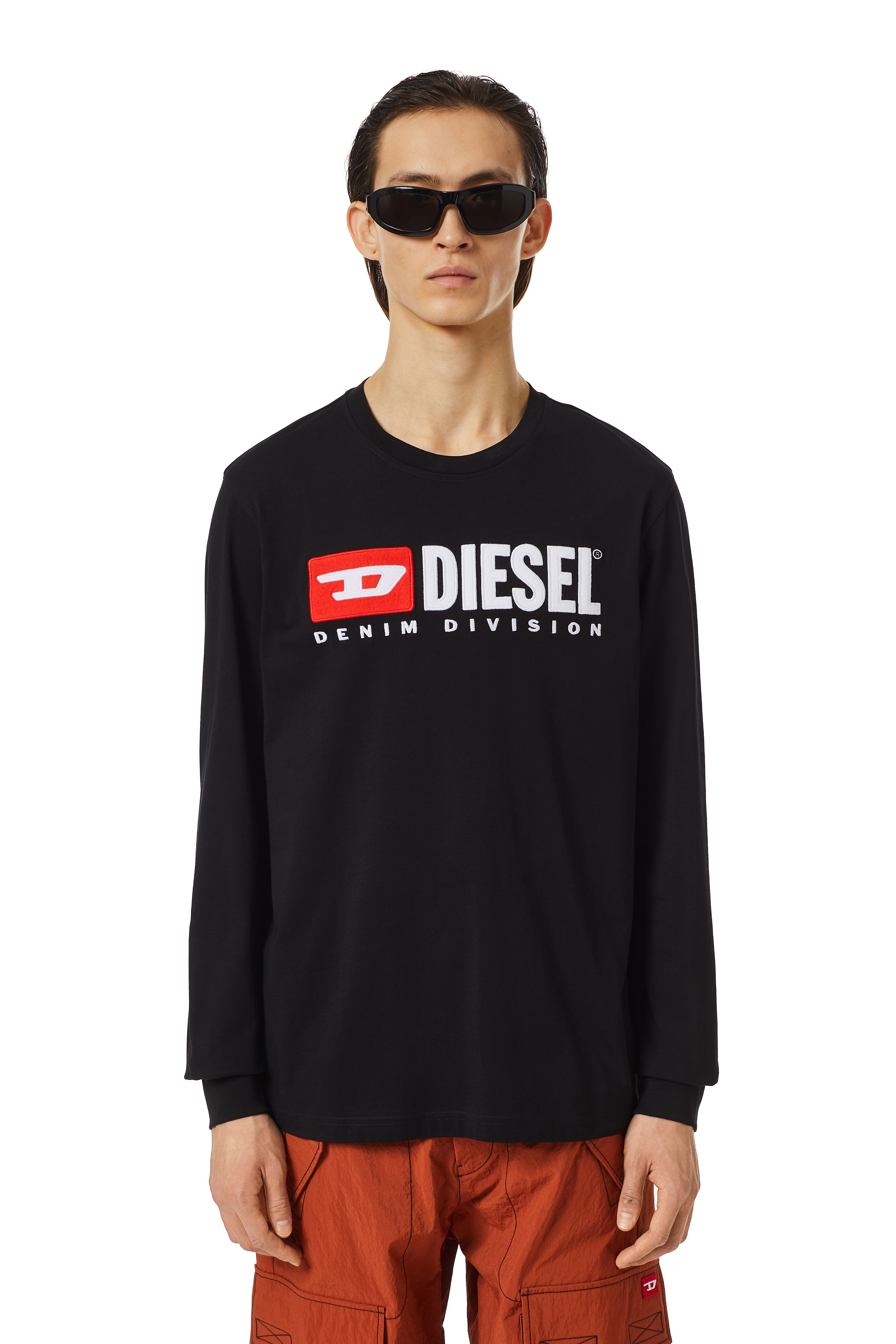 Diesel - T-JUST-LS-DIV, ブラック - Image 1